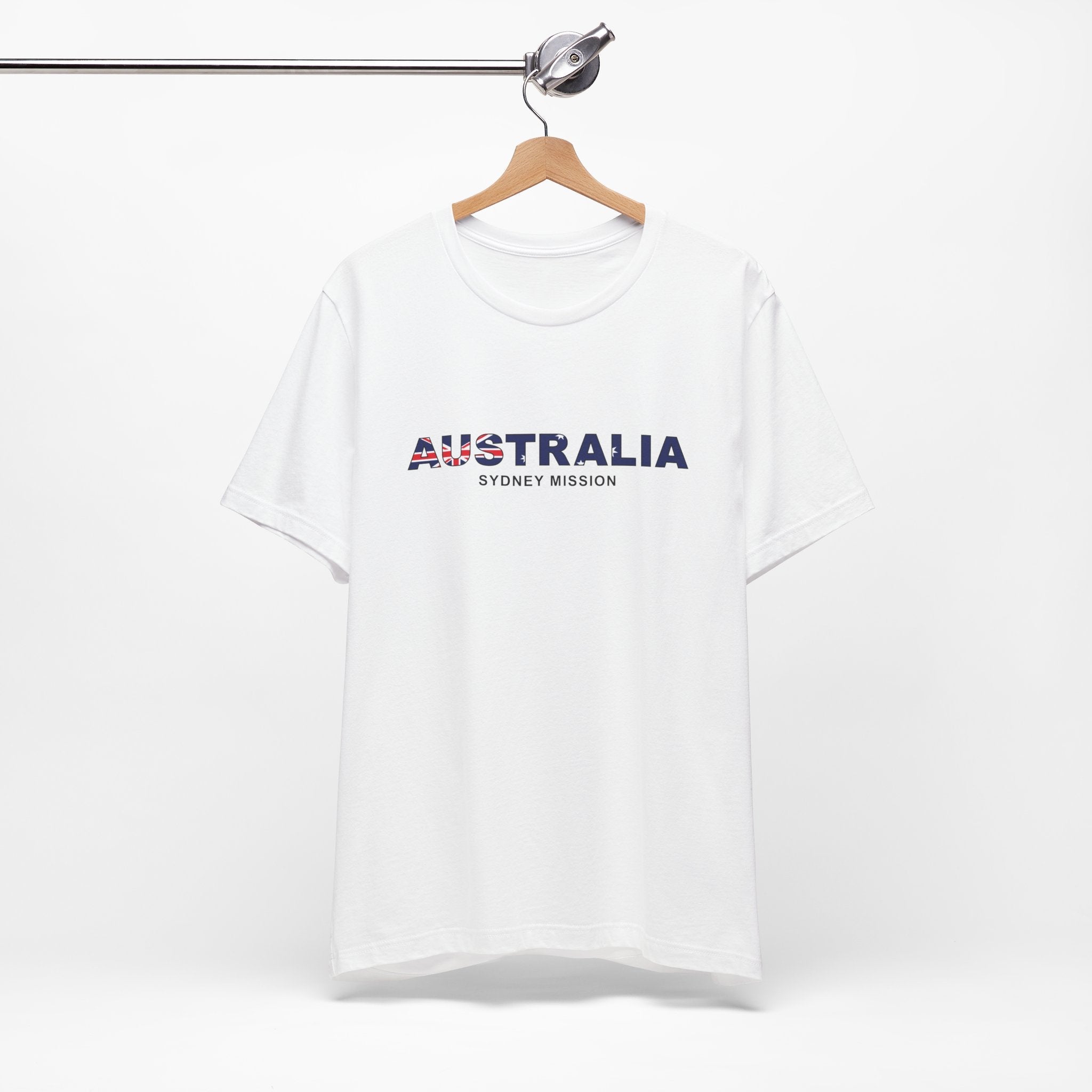 Australia Sydney Mission Flag Title T-shirt - Mission Wishlist - LDS Missionary Gift Store