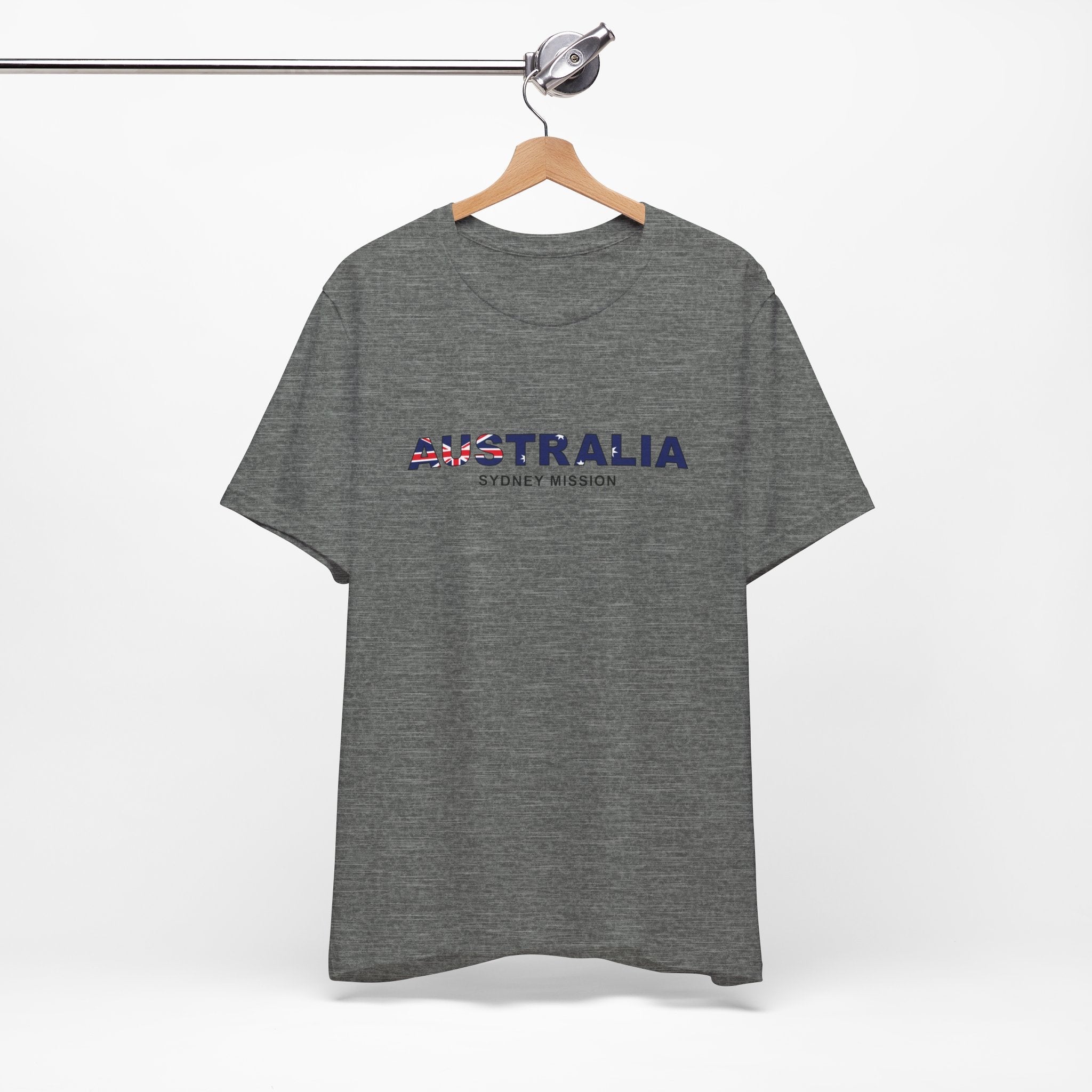 Australia Sydney Mission Flag Title T-shirt - Mission Wishlist - LDS Missionary Gift Store