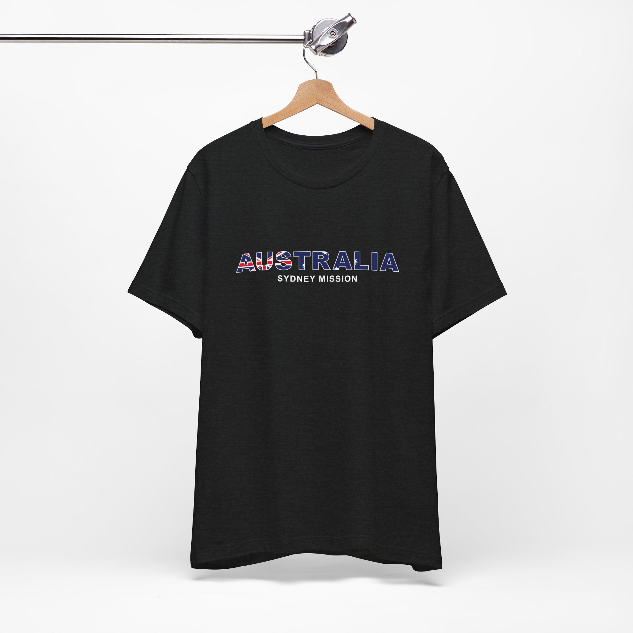 Australia Sydney Mission Flag Title T-shirt - Mission Wishlist - LDS Missionary Gift Store
