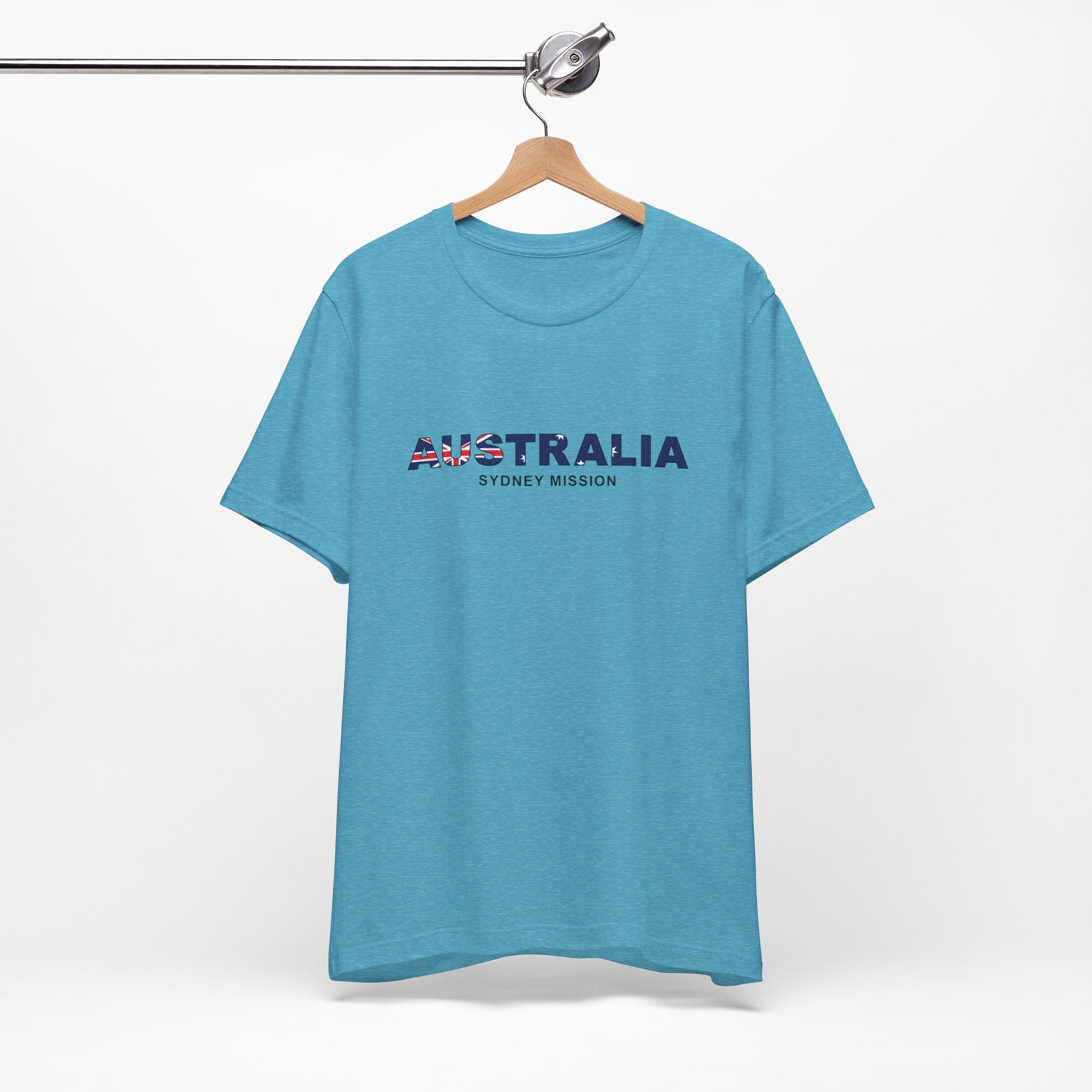 Australia Sydney Mission Flag Title T-shirt - Mission Wishlist - LDS Missionary Gift Store