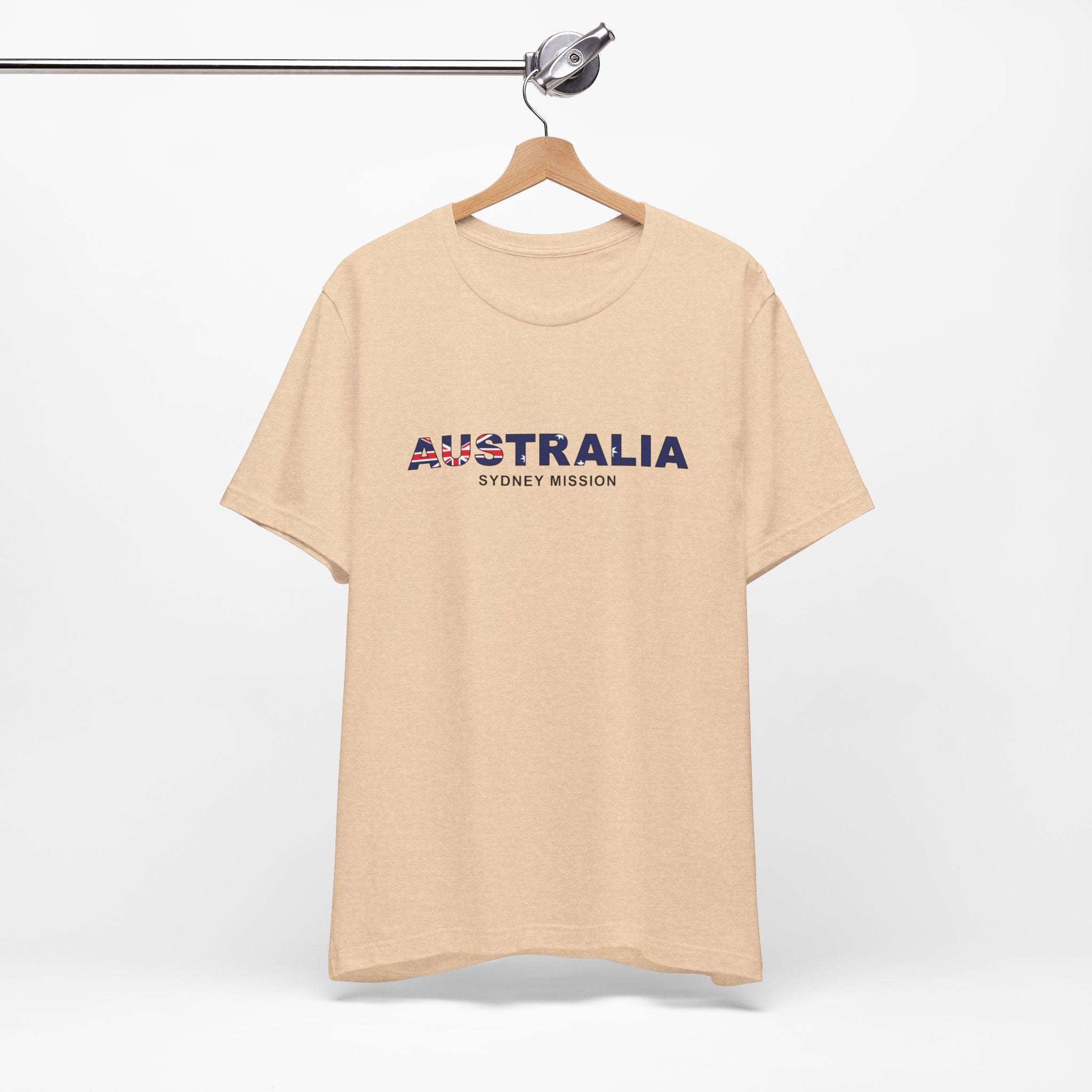 Australia Sydney Mission Flag Title T-shirt - Mission Wishlist - LDS Missionary Gift Store