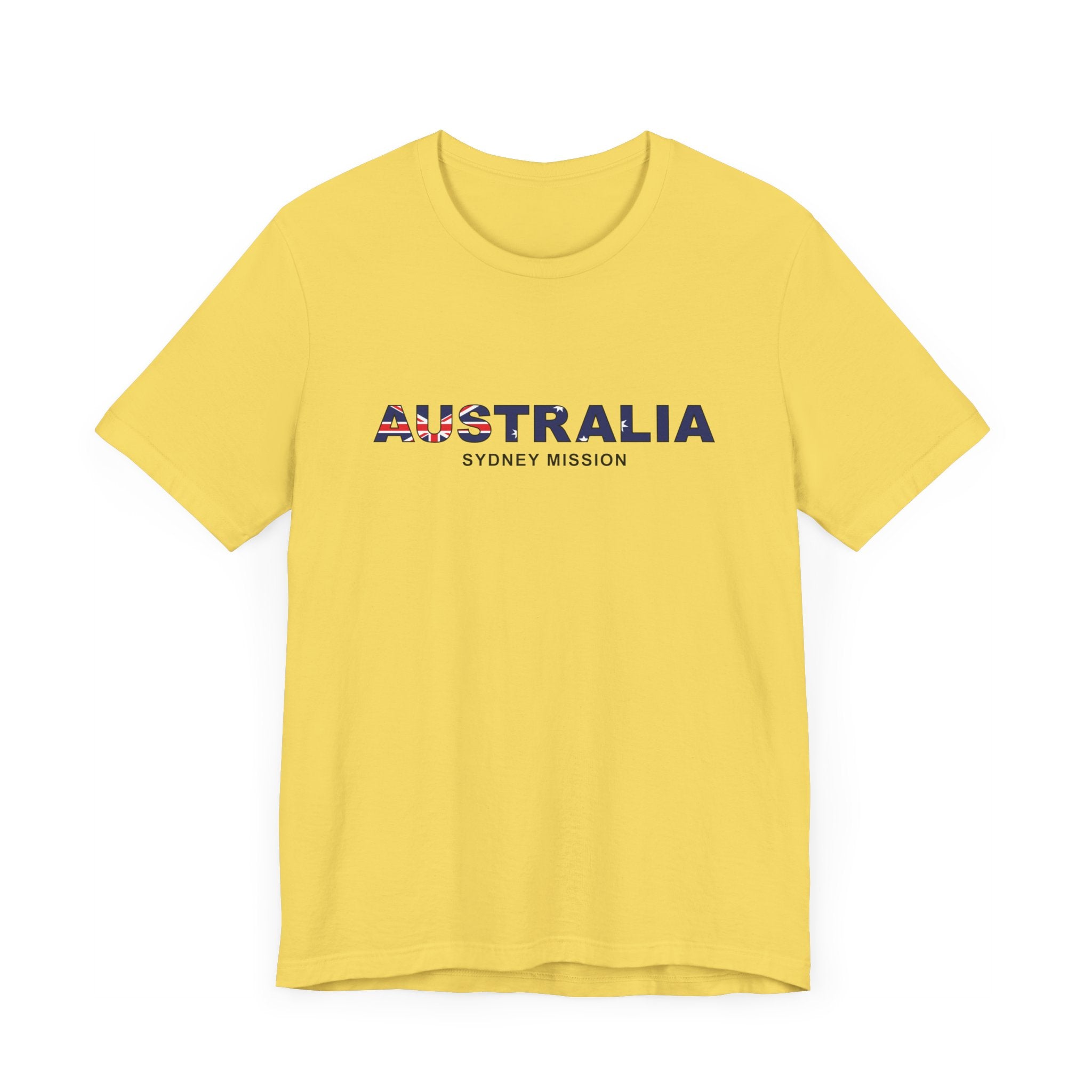 Australia Sydney Mission Flag Title T-shirt - Mission Wishlist - LDS Missionary Gift Store