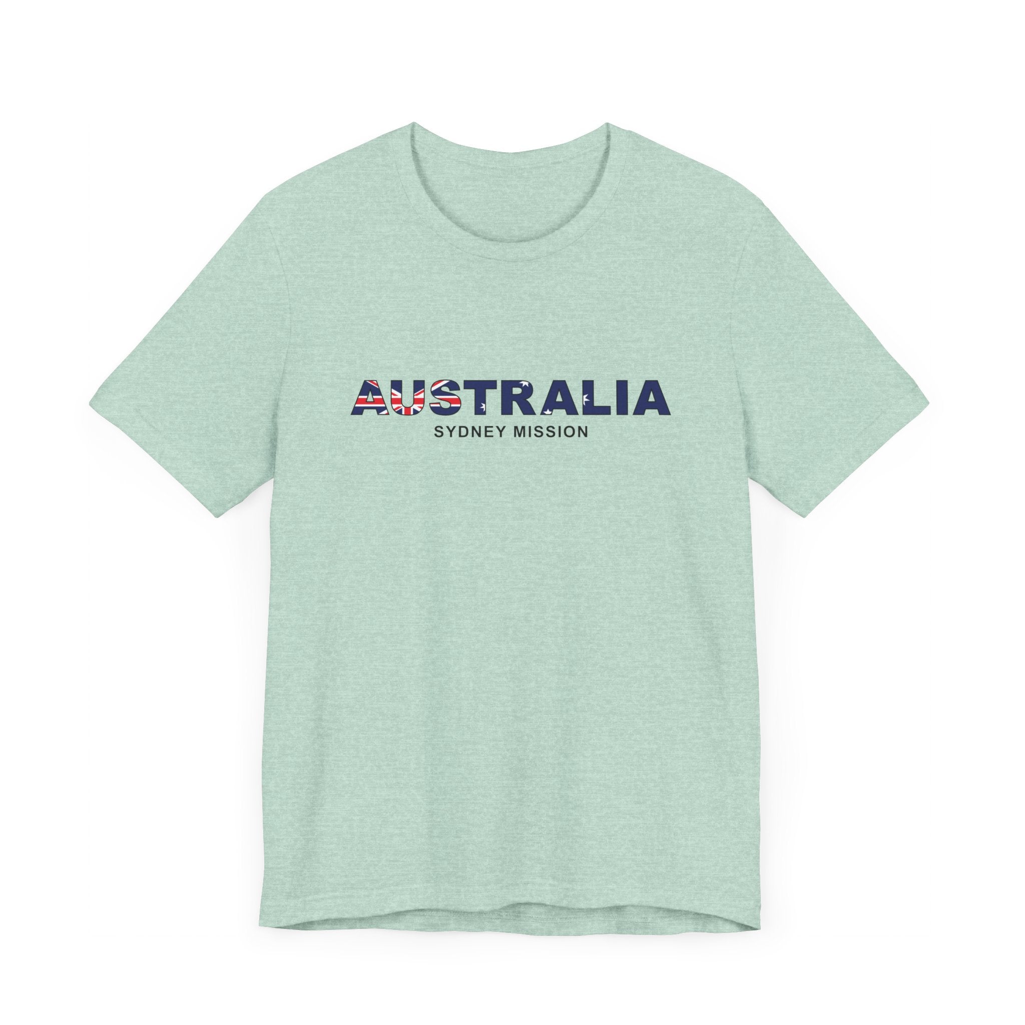 Australia Sydney Mission Flag Title T-shirt - Mission Wishlist - LDS Missionary Gift Store