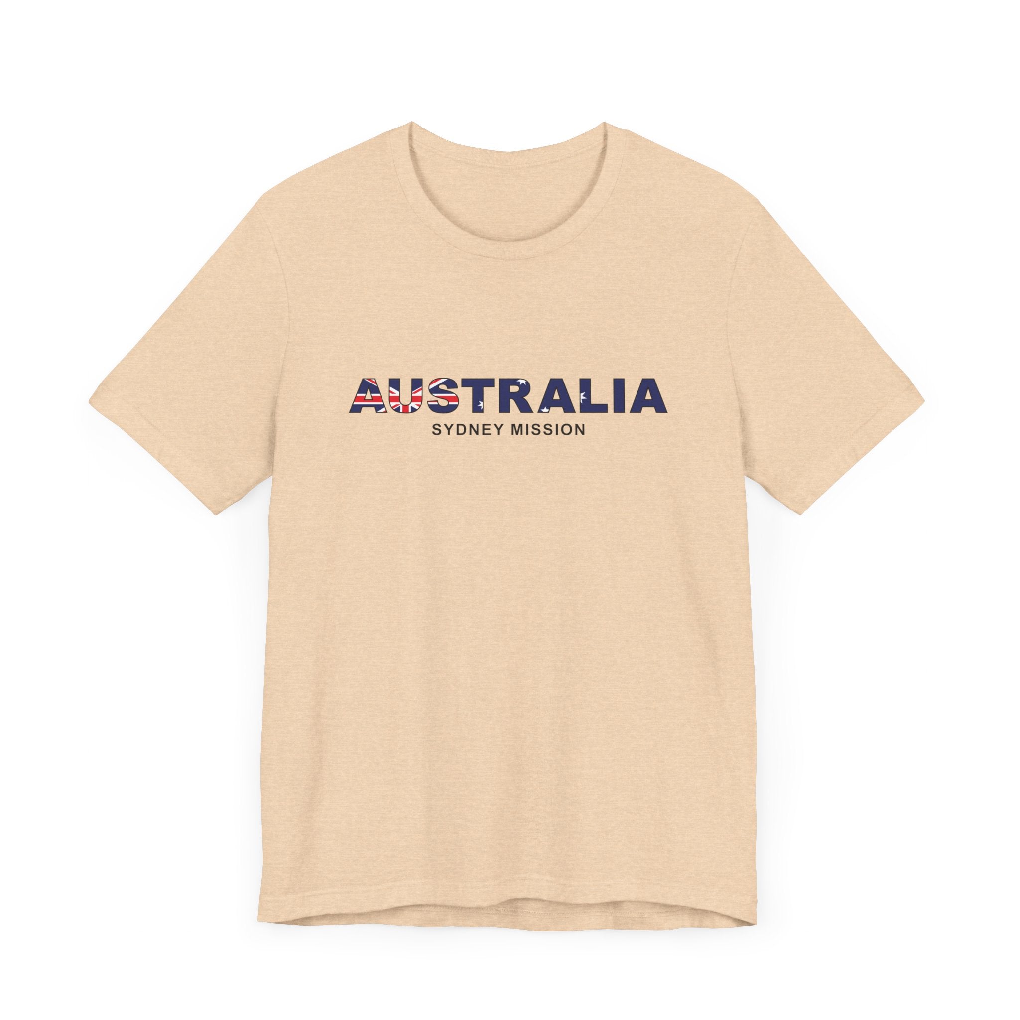 Australia Sydney Mission Flag Title T-shirt - Mission Wishlist - LDS Missionary Gift Store