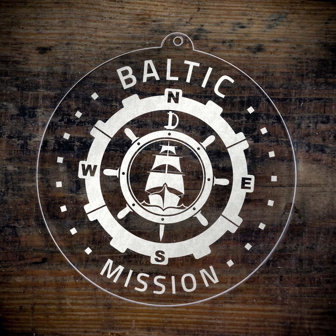 Baltic Mission (Riga) Christmas Ornament - Latter-Day Saint LDS Missionary Gift - Book of Mormon