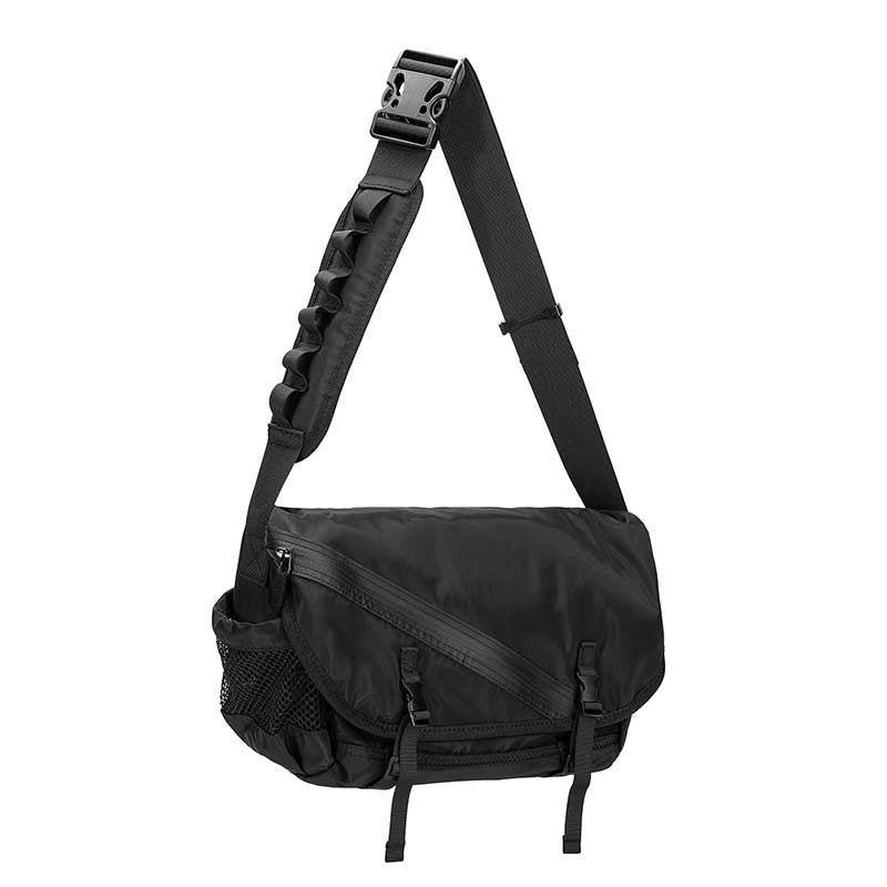 Black Waterproof Messenger Bag