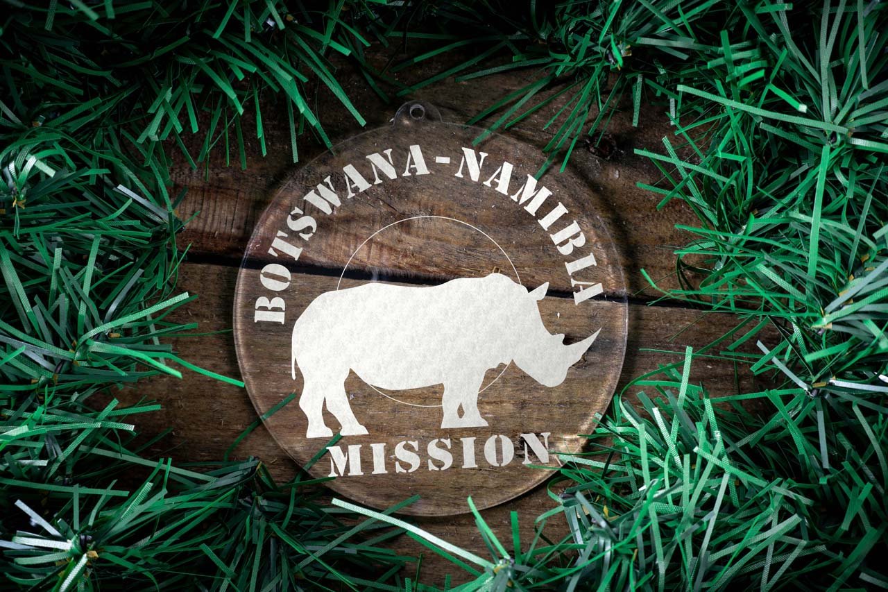 Botswana - Namibia Mission Christmas Ornament - Latter-Day Saint LDS Missionary Gift - Book of Mormon