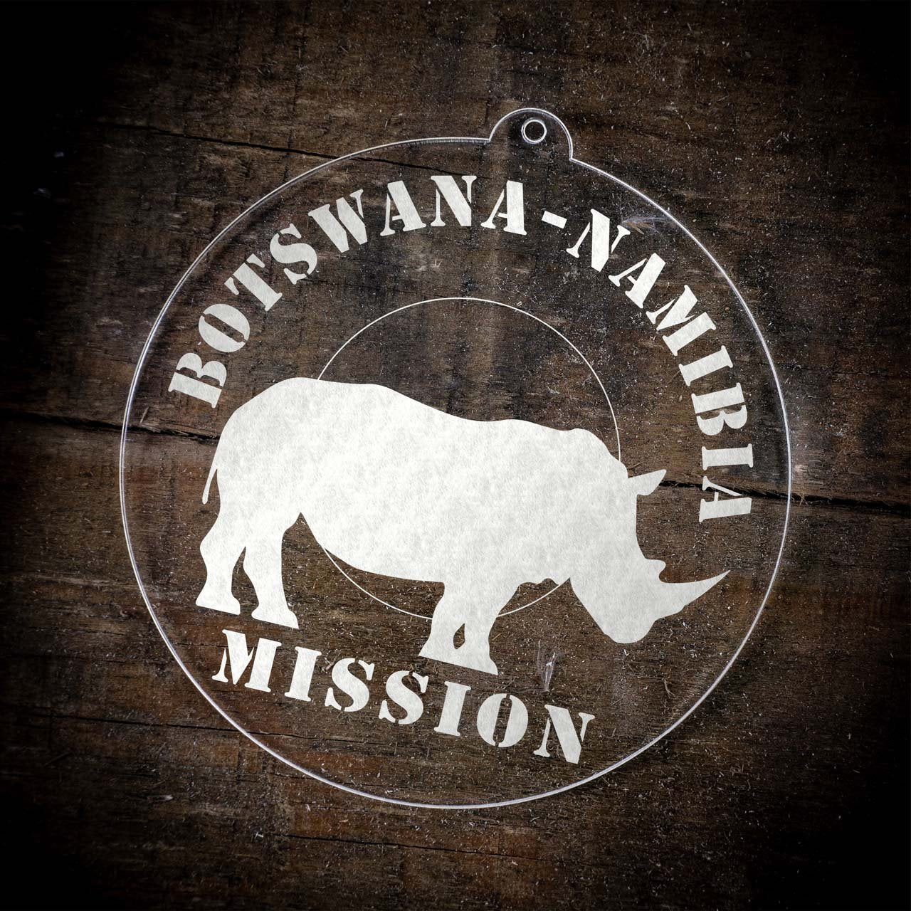 Botswana - Namibia Mission Christmas Ornament - Latter-Day Saint LDS Missionary Gift - Book of Mormon