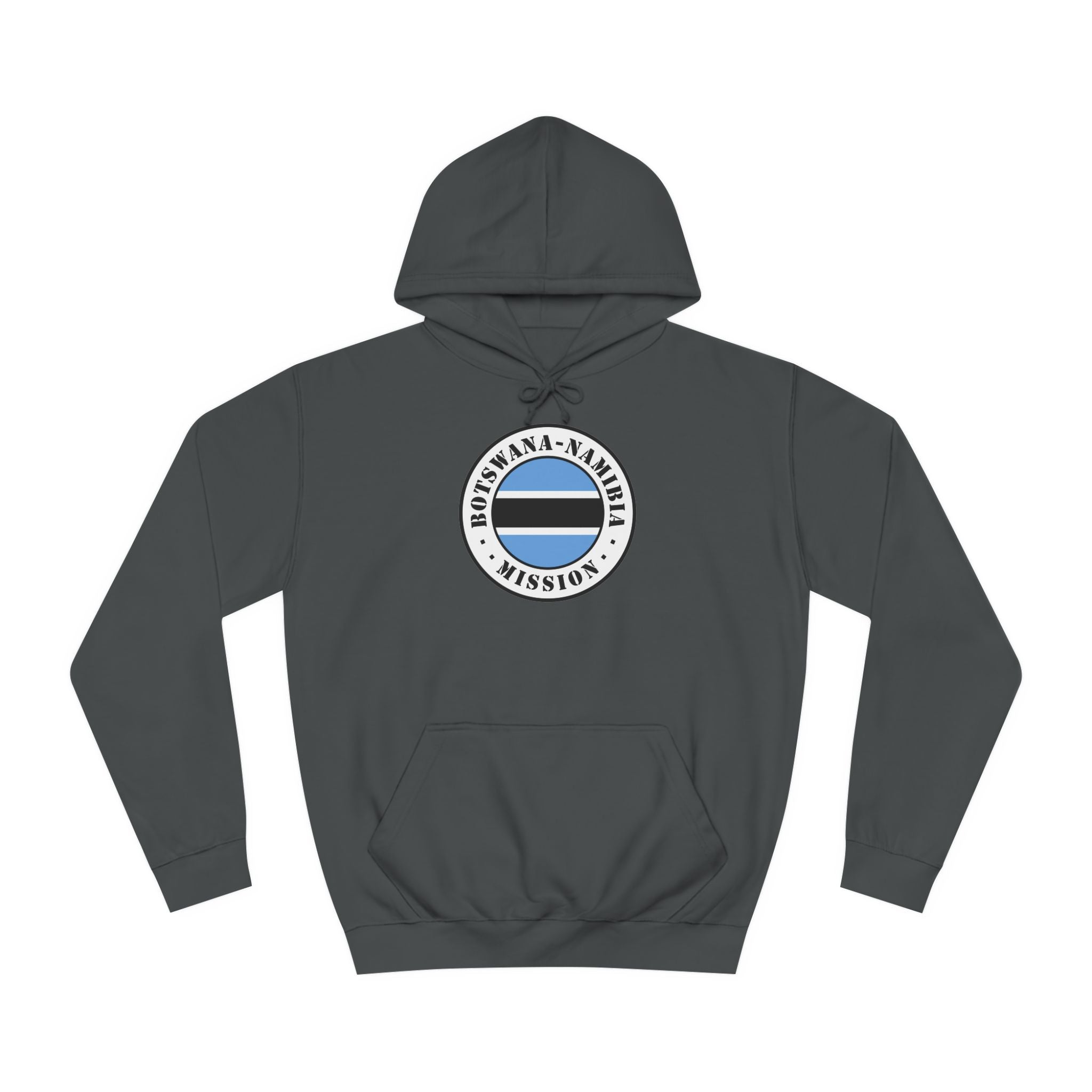 Botswana - Namibia Mission Flag Logo (White Border) College Hoodie - Mission Wishlist - LDS Missionary Gift Store