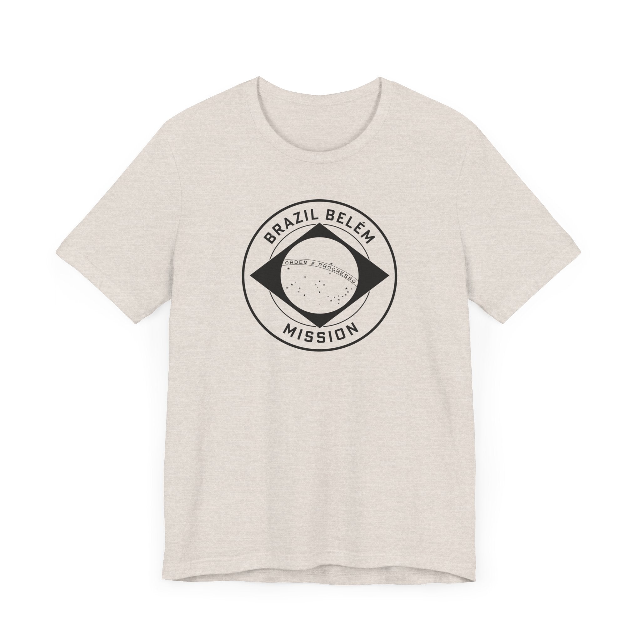 Brazil Belem Mission Circular Monochrome Logo T-Shirt - Mission Wishlist - LDS Missionary Gift Store