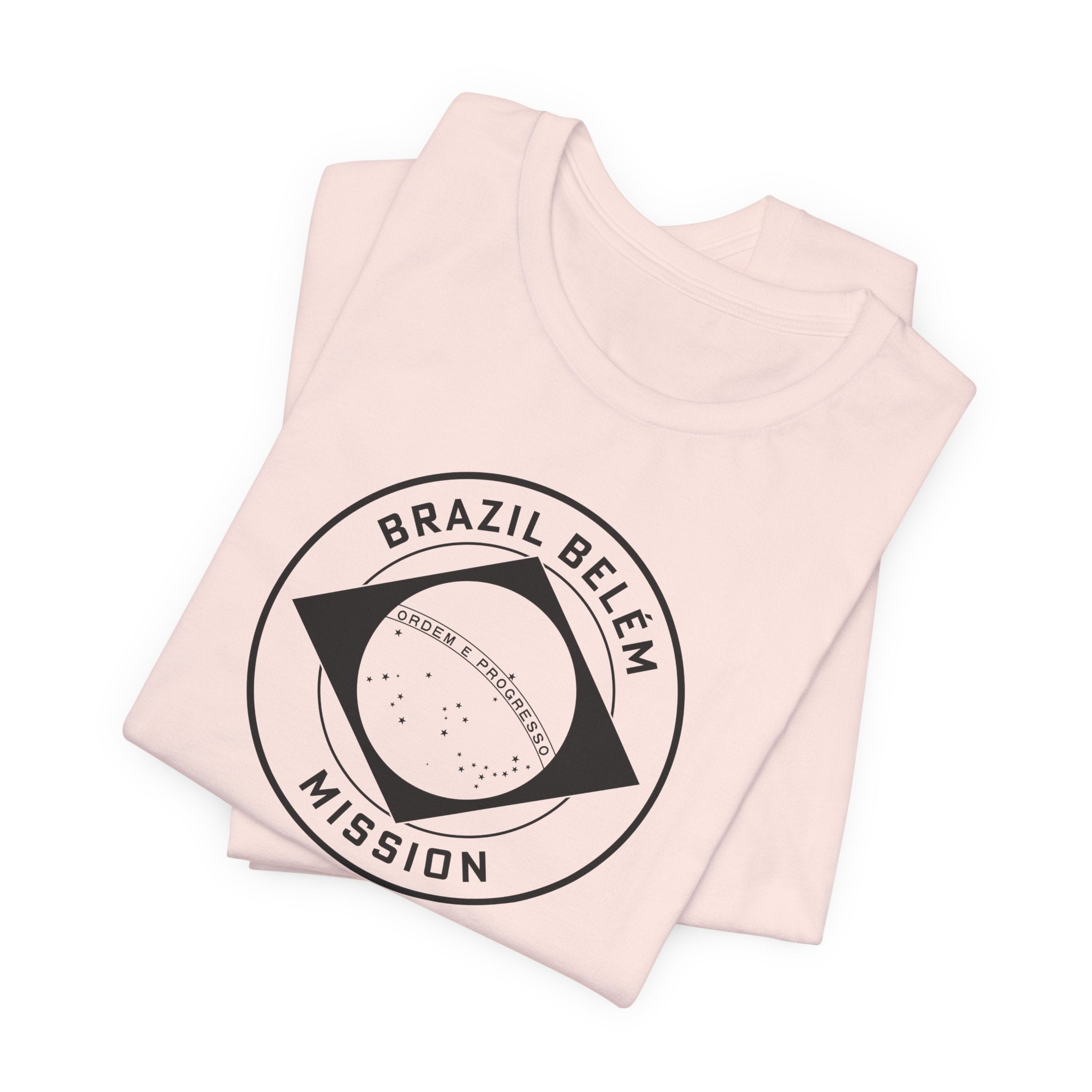 Brazil Belem Mission Circular Monochrome Logo T-Shirt - Mission Wishlist - LDS Missionary Gift Store