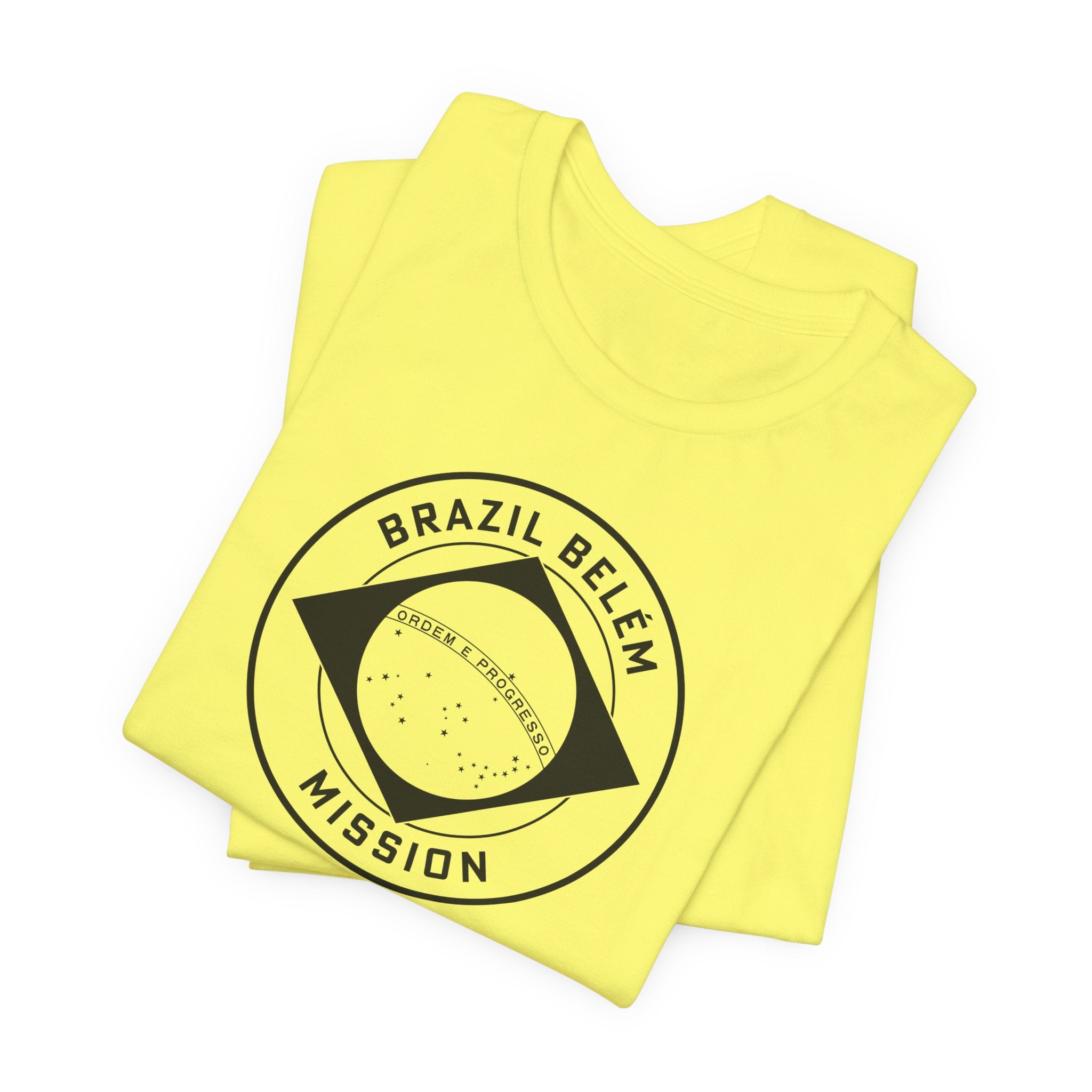 Brazil Belem Mission Circular Monochrome Logo T-Shirt - Mission Wishlist - LDS Missionary Gift Store