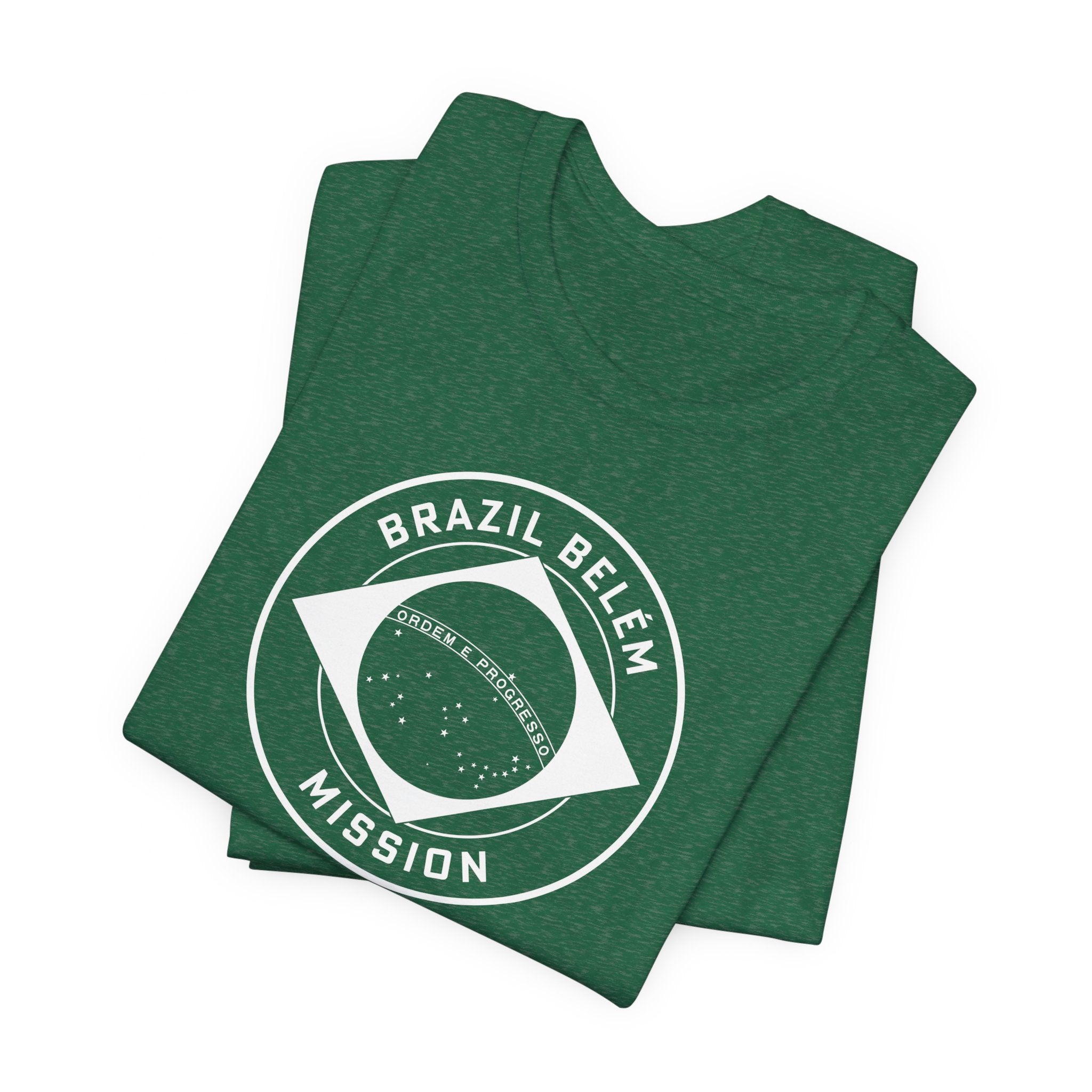 Brazil Belem Mission Circular Monochrome Logo T-Shirt - Mission Wishlist - LDS Missionary Gift Store