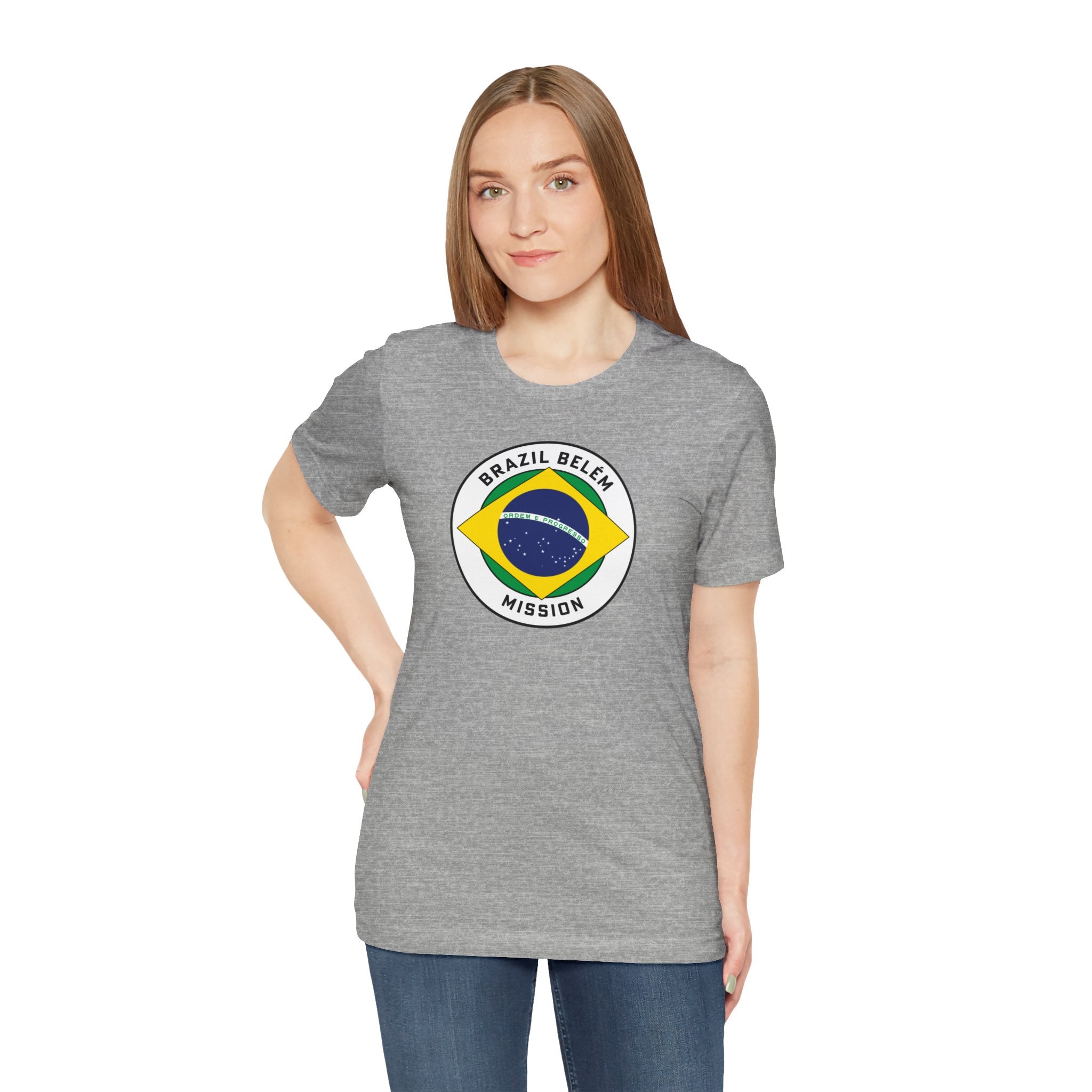 Brazil Belem Mission Circular Pop Flag T-shirt - Mission Wishlist - LDS Missionary Gift Store