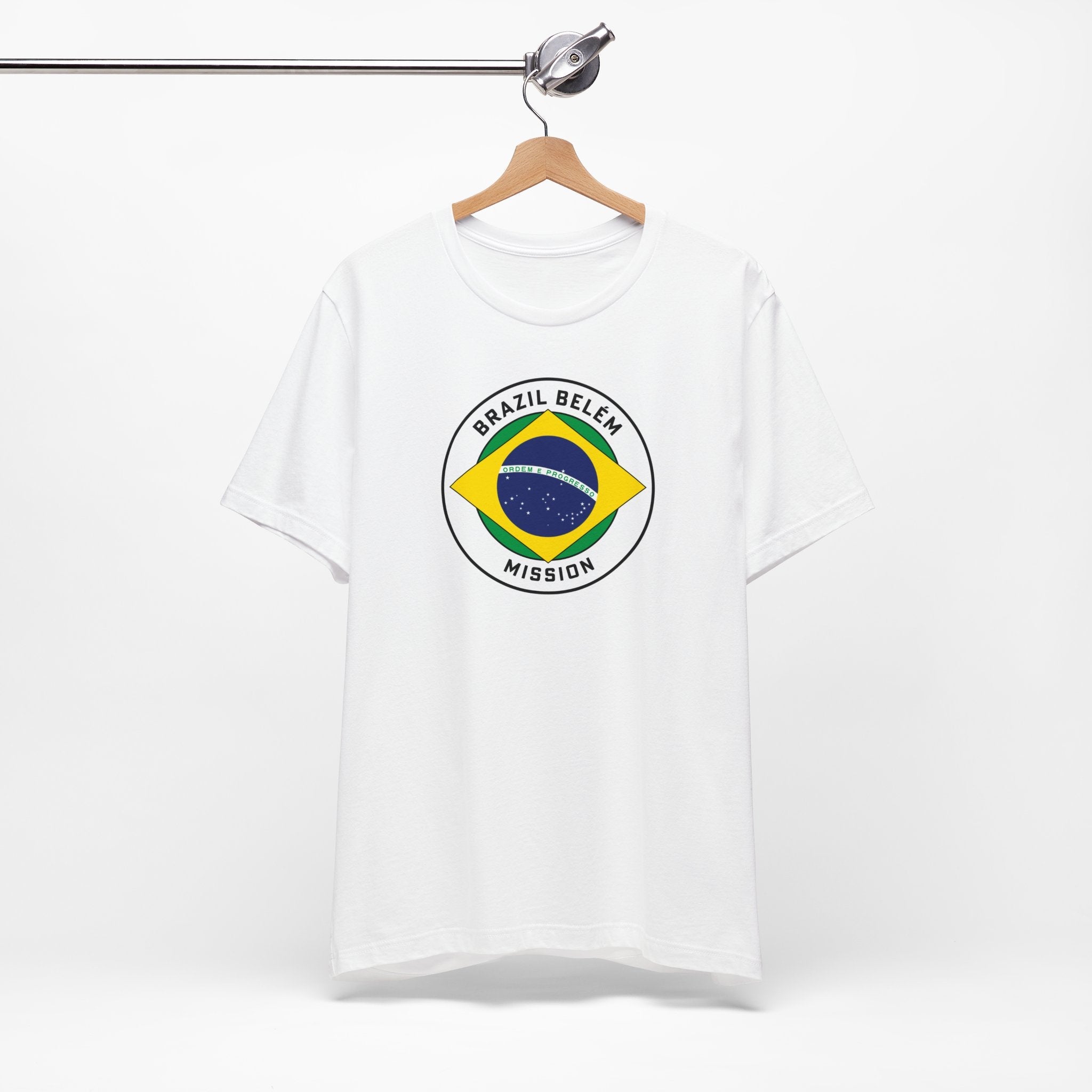 Brazil Belem Mission Circular Pop Flag T-shirt - Mission Wishlist - LDS Missionary Gift Store