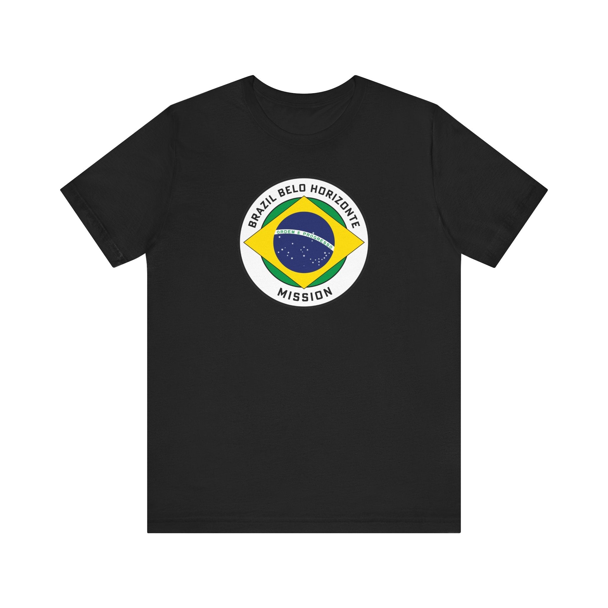 Brazil Belo Horizonte Mission Circular Pop Flag T-shirt - Mission Wishlist - LDS Missionary Gift Store