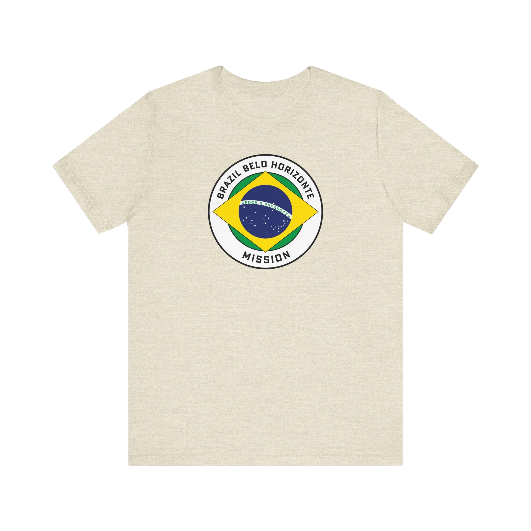 Brazil Belo Horizonte Mission Circular Pop Flag T-shirt - Mission Wishlist - LDS Missionary Gift Store