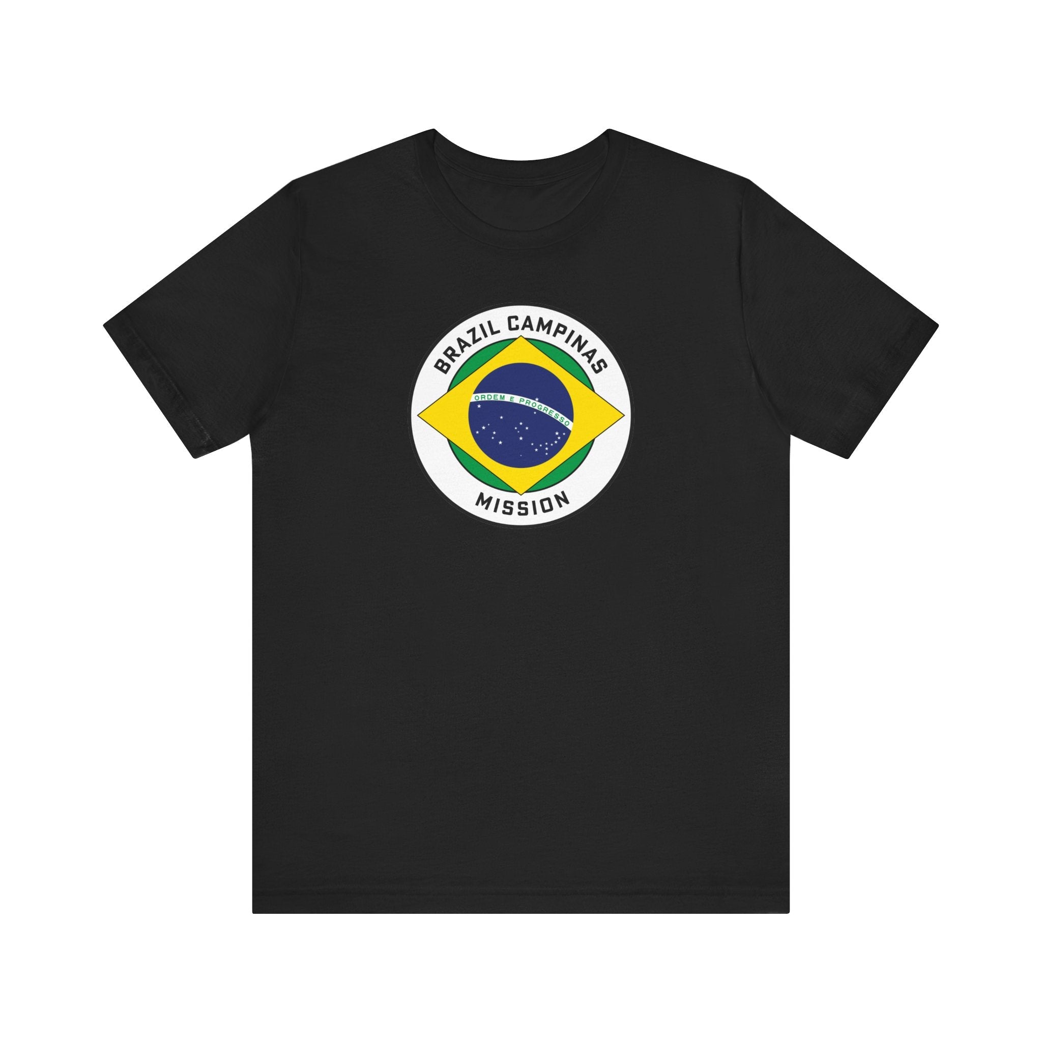 Brazil Campinas Mission Circular Pop Flag T-shirt - Mission Wishlist - LDS Missionary Gift Store