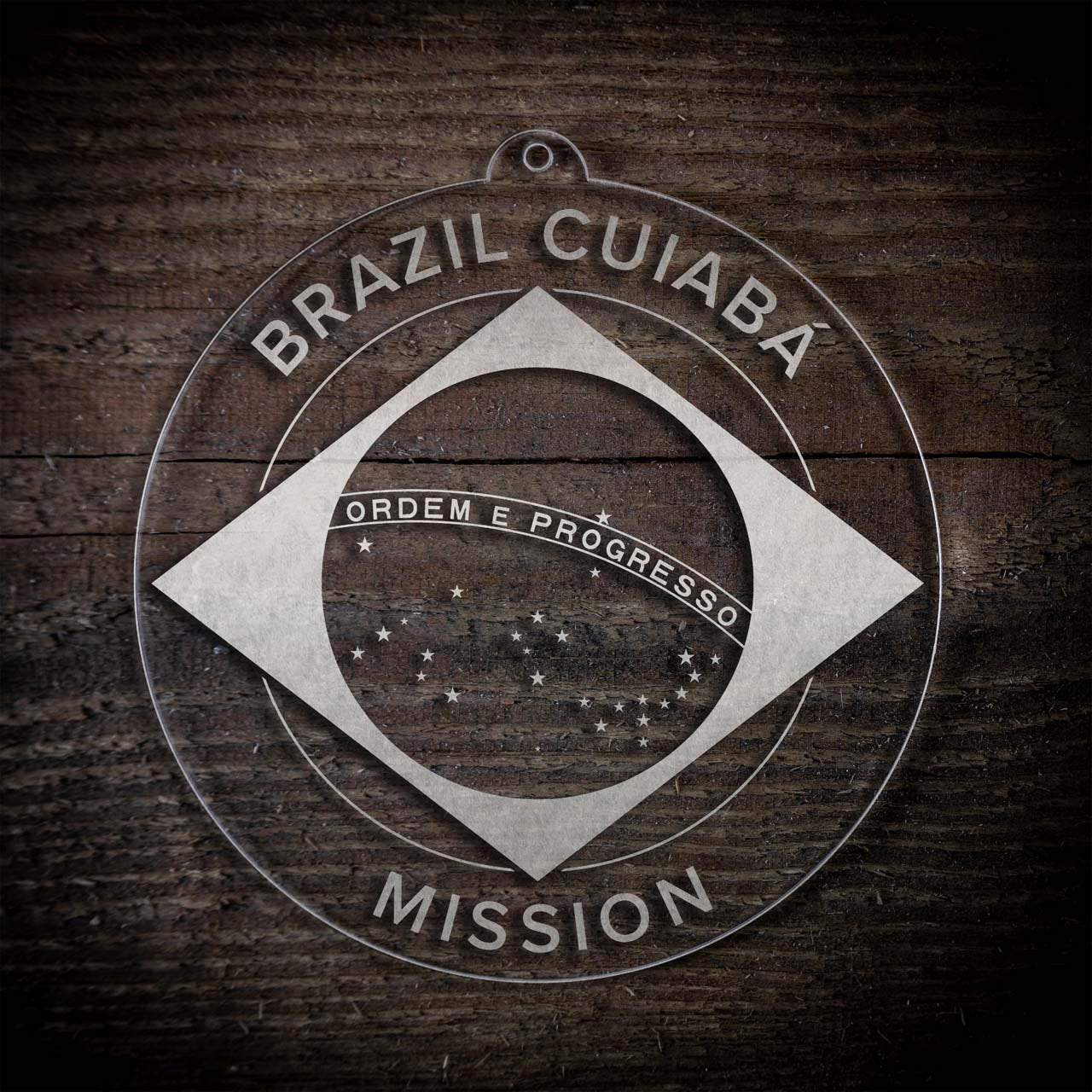 Brazil Cuiaba Mission Christmas Ornament - Latter-Day Saint LDS Missionary Gift - Book of Mormon