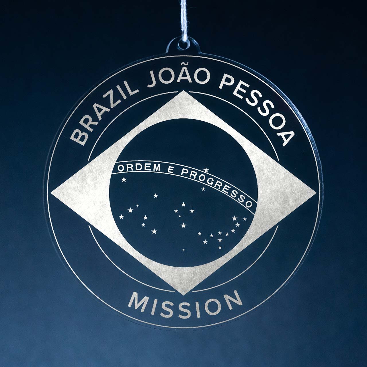 Brazil Joao Pessoa Mission Christmas Ornament - Latter-Day Saint LDS Missionary Gift - Book of Mormon