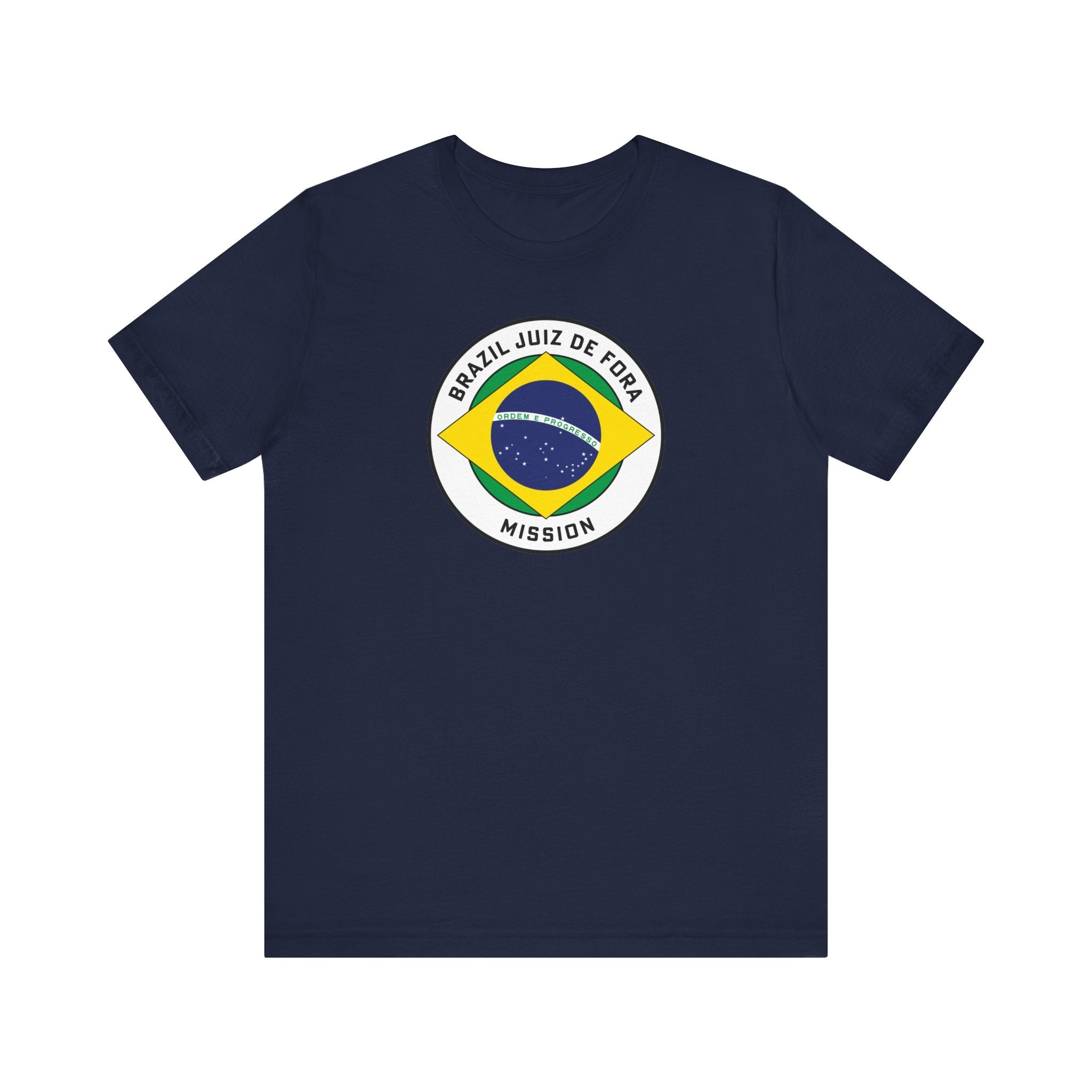 Brazil Juiz de Fora Mission Circular Pop Flag T-shirt - Mission Wishlist - LDS Missionary Gift Store