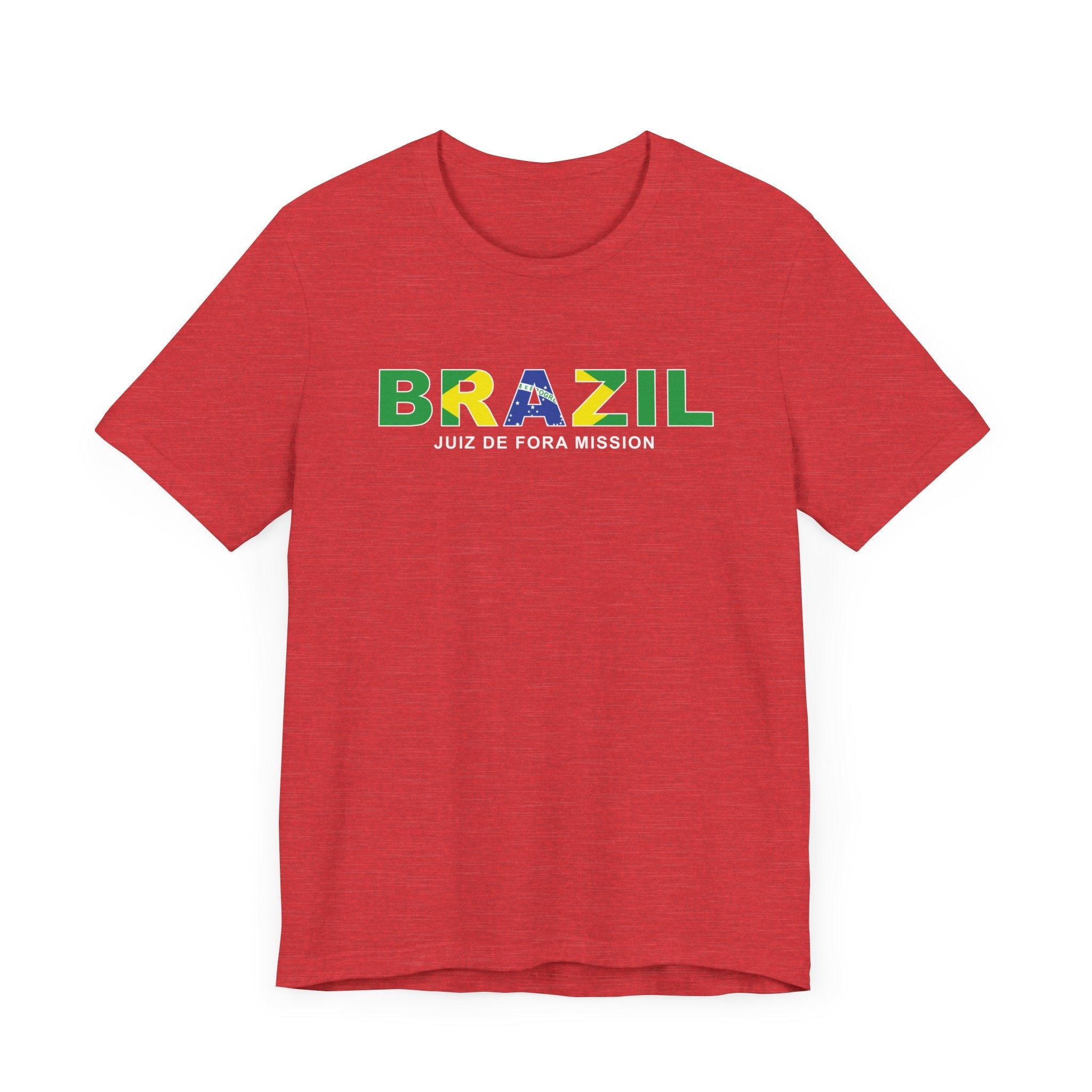 Brazil Juiz de Fora Mission Flag Title T-shirt - Mission Wishlist - LDS Missionary Gift Store