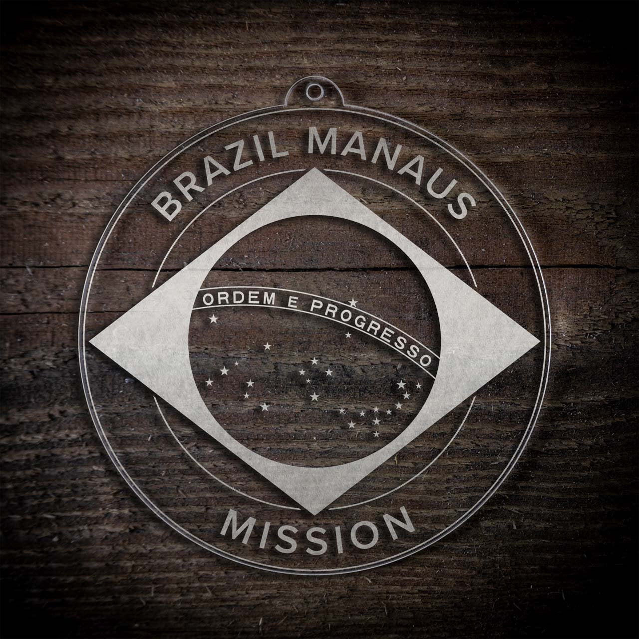 Brazil Manaus Mission Christmas Ornament - Latter-Day Saint LDS Missionary Gift - Book of Mormon
