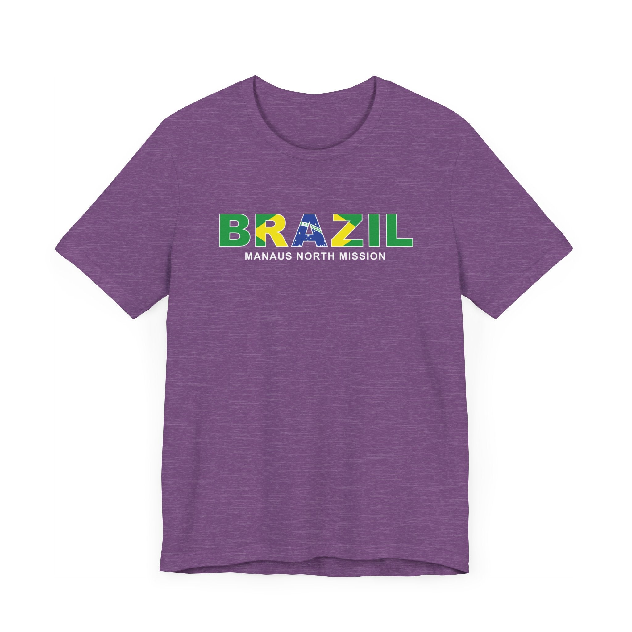 Brazil Manaus North Mission Flag Title T-shirt - Mission Wishlist - LDS Missionary Gift Store