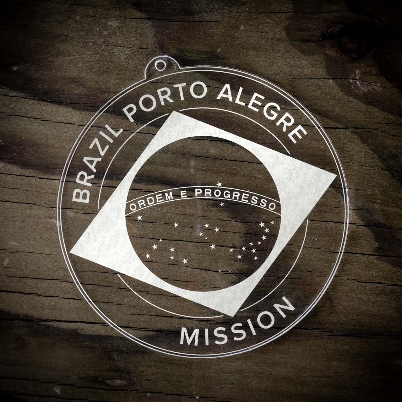 Brazil Porto Alegre Mission Christmas Ornament - Latter-Day Saint LDS Missionary Gift - Book of Mormon