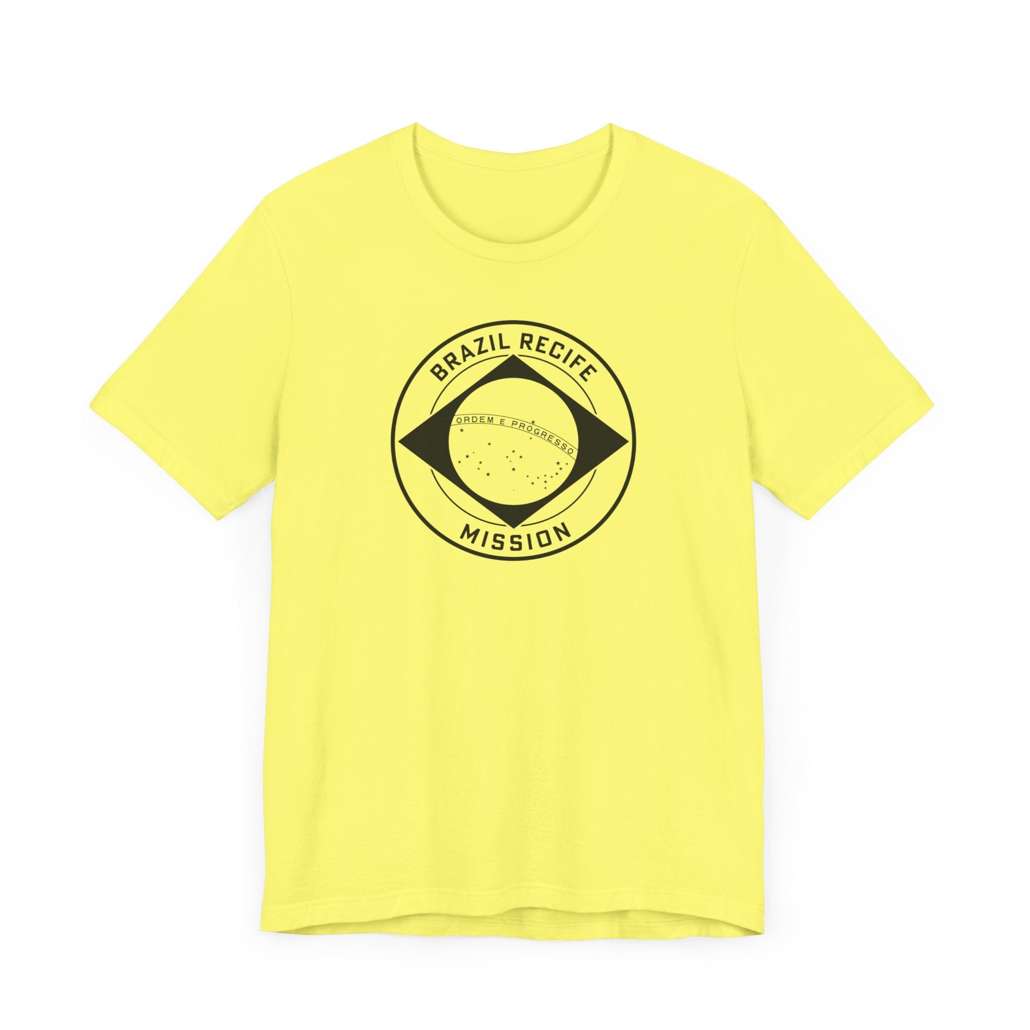 Brazil Recife Mission Circular Monochrome Logo T-Shirt - Mission Wishlist - LDS Missionary Gift Store