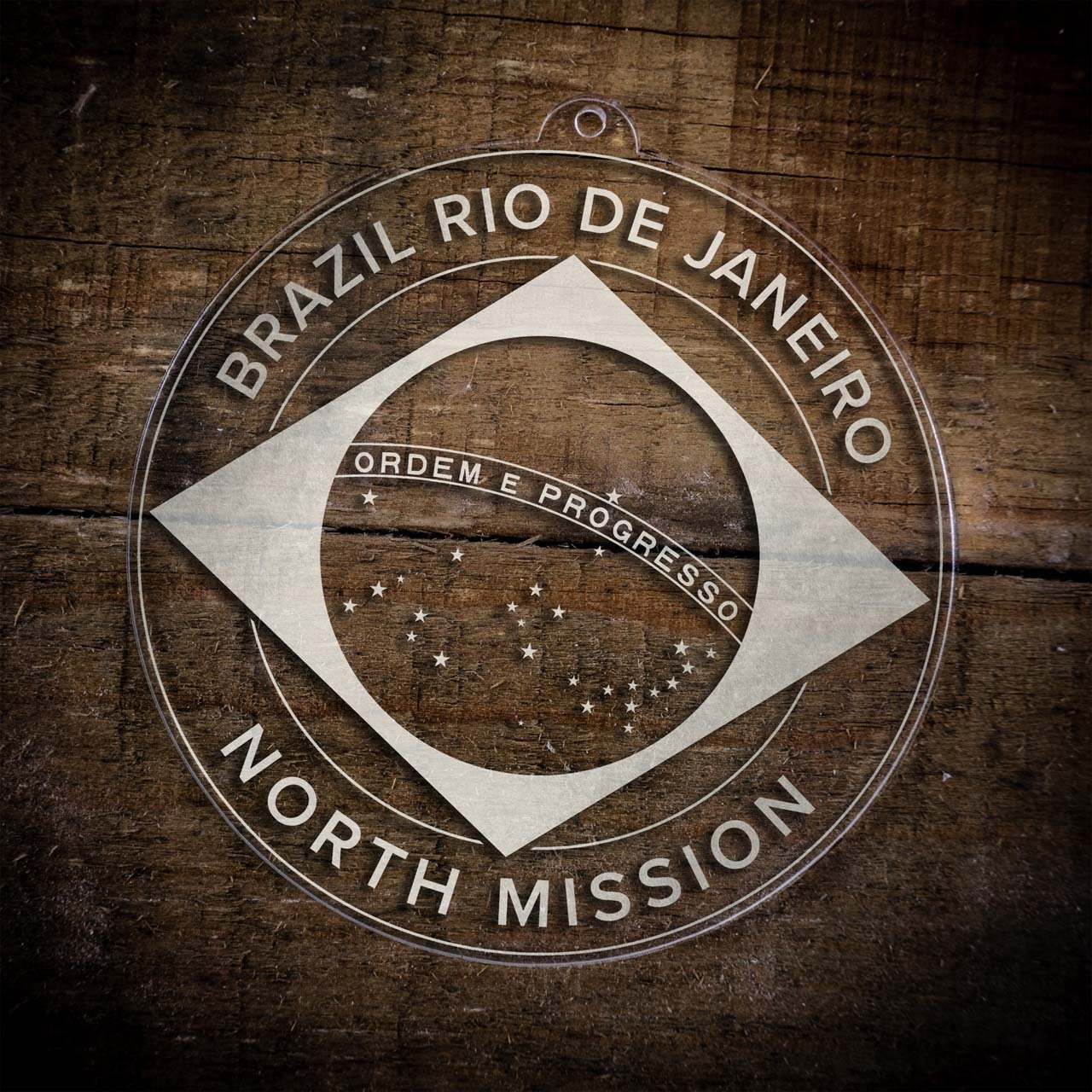 Brazil Rio de Janeiro North Mission Christmas Ornament - Latter-Day Saint LDS Missionary Gift - Book of Mormon