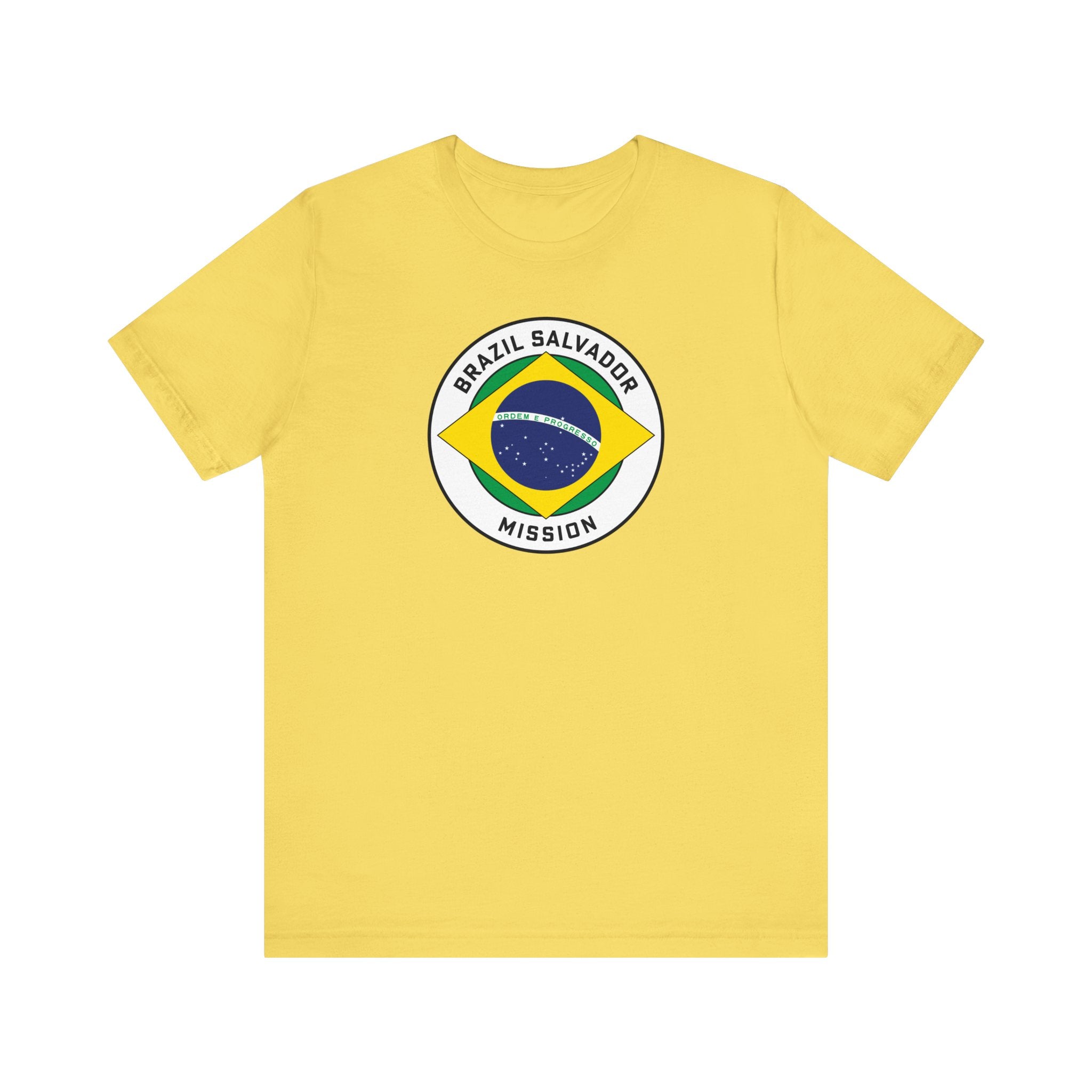 Brazil Salvador Mission Circular Pop Flag T-shirt - Mission Wishlist - LDS Missionary Gift Store