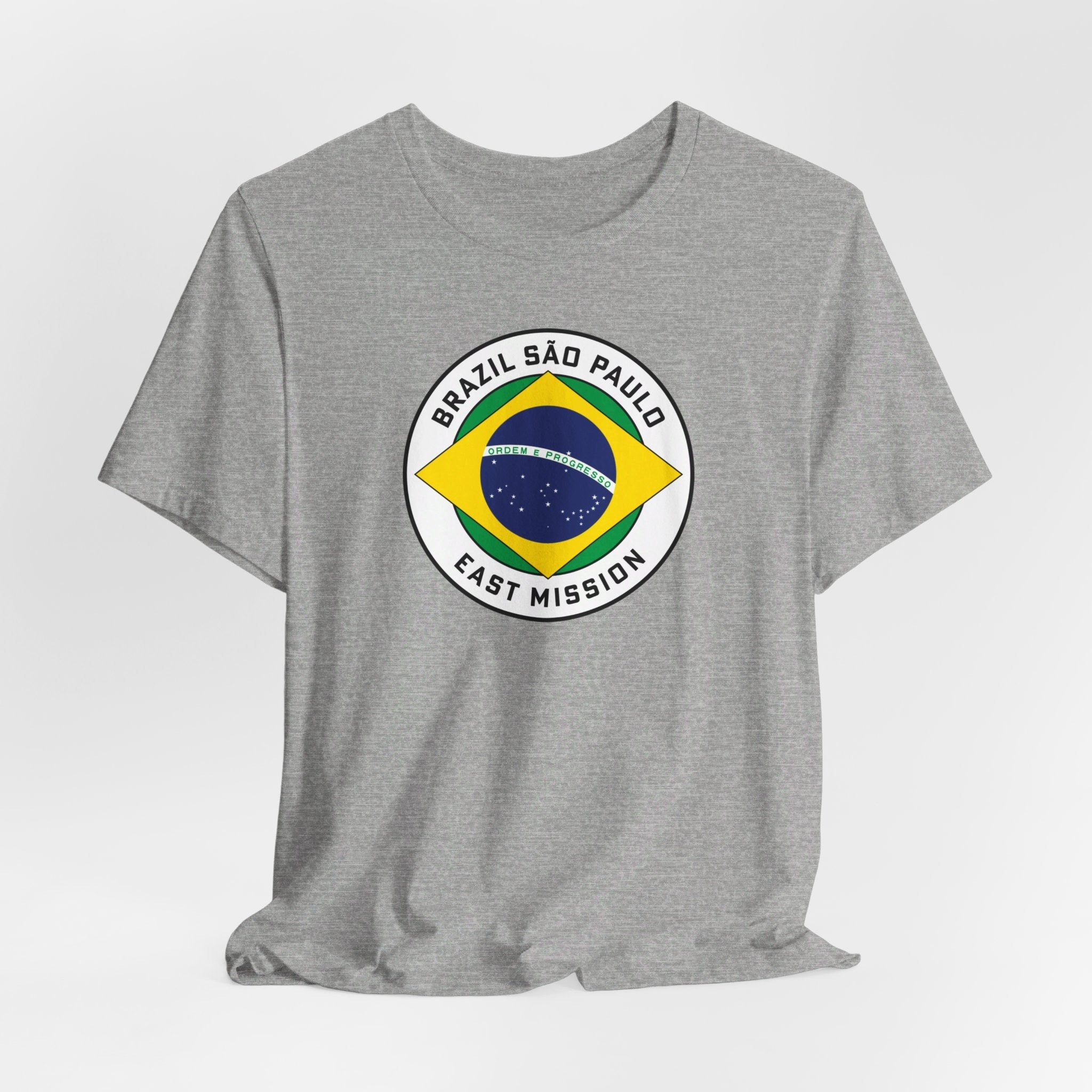 Brazil Sao Paulo East Mission Circular Pop Flag T-shirt - Mission Wishlist - LDS Missionary Gift Store