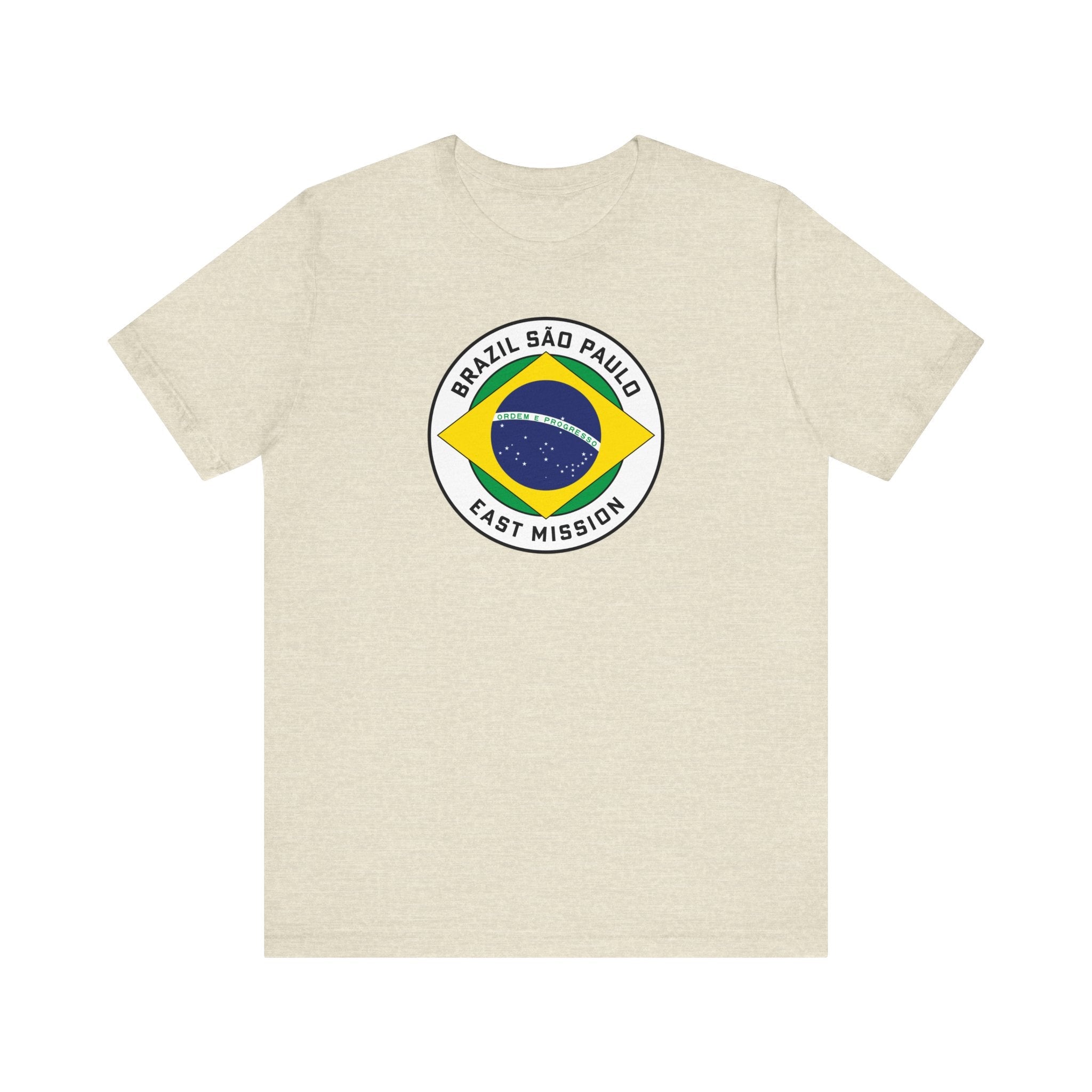 Brazil Sao Paulo East Mission Circular Pop Flag T-shirt - Mission Wishlist - LDS Missionary Gift Store
