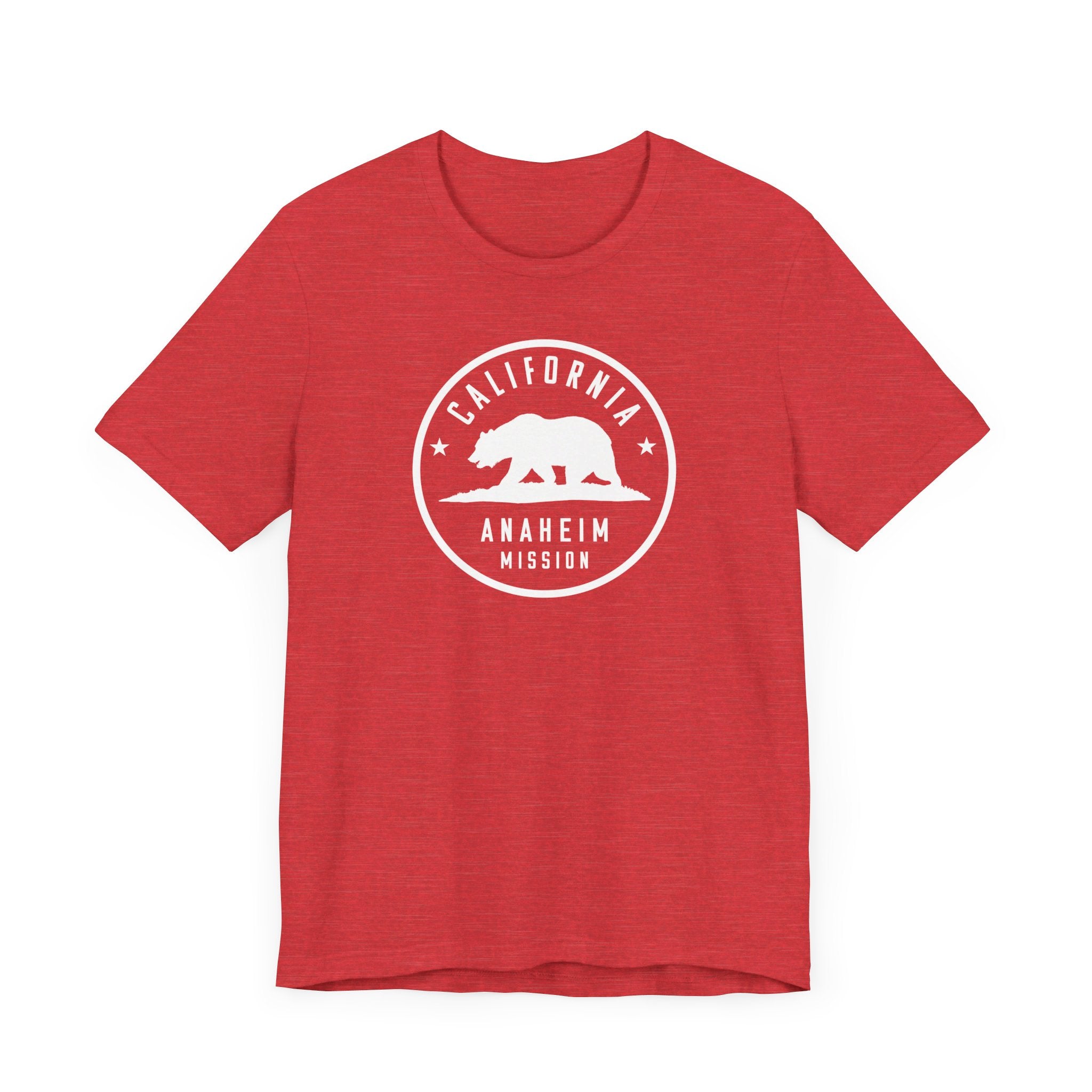 California Anaheim Mission Circular Monochrome Logo T-Shirt - Mission Wishlist - LDS Missionary Gift Store