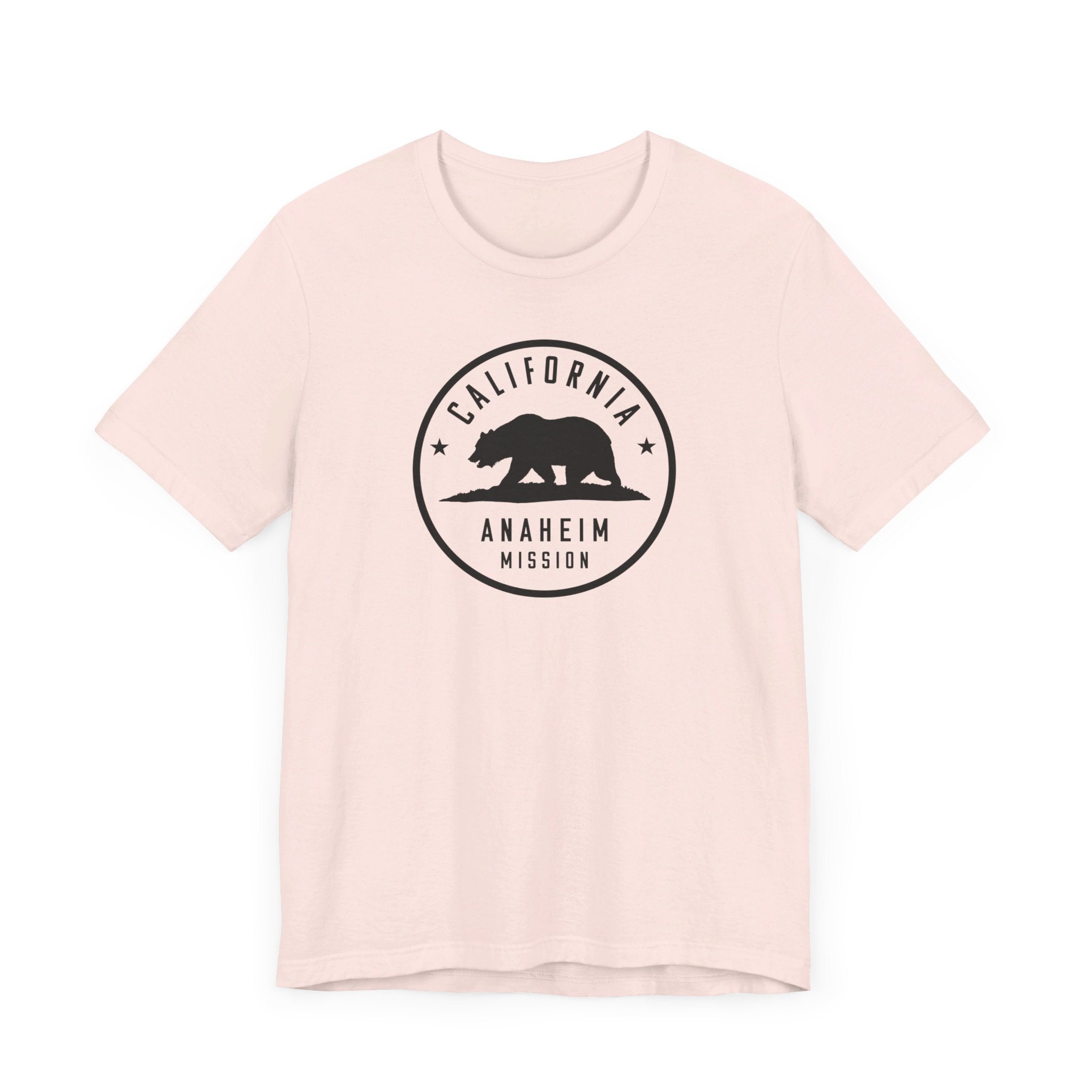 California Anaheim Mission Circular Monochrome Logo T-Shirt - Mission Wishlist - LDS Missionary Gift Store