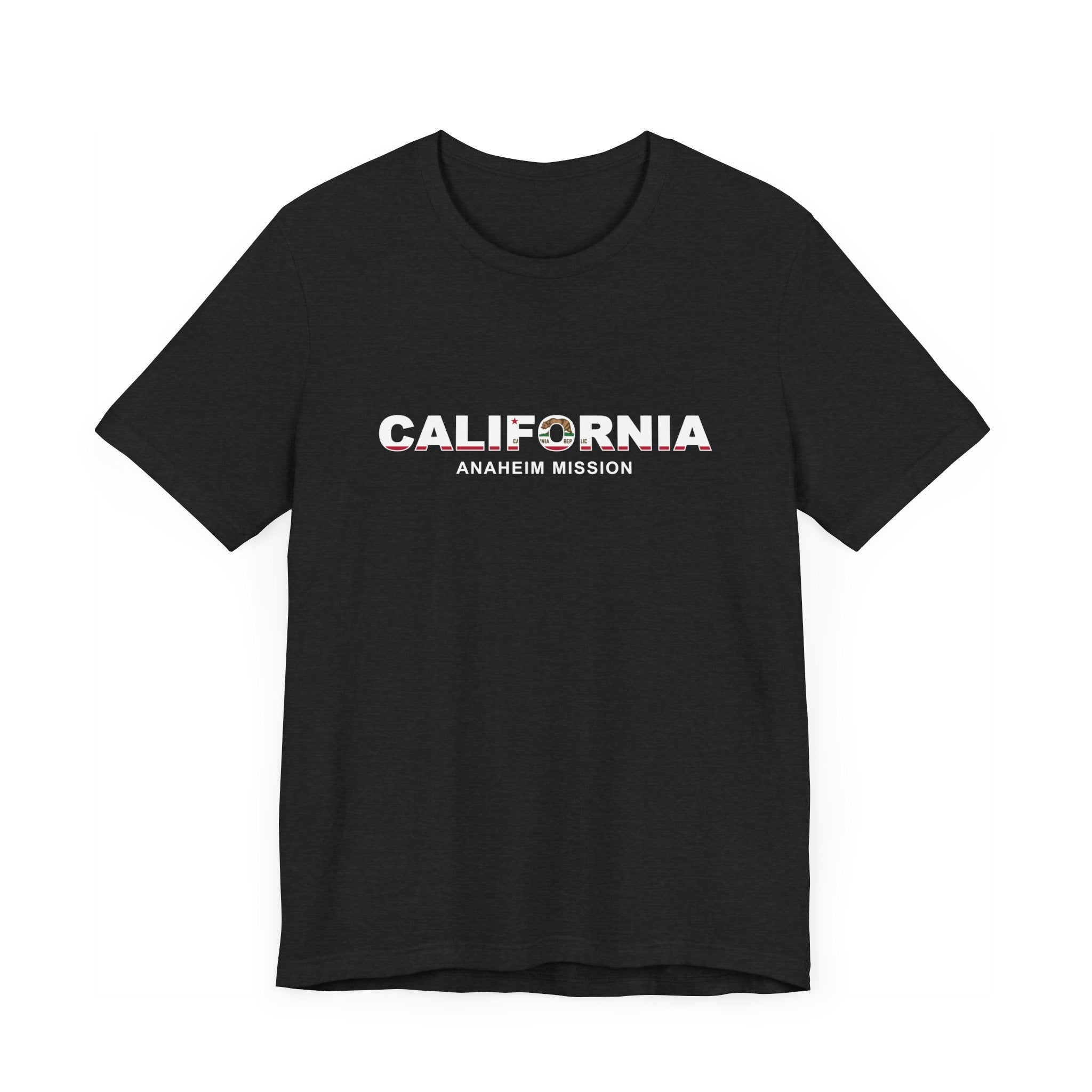 California Anaheim Mission Flag Title T-shirt - Mission Wishlist - LDS Missionary Gift Store