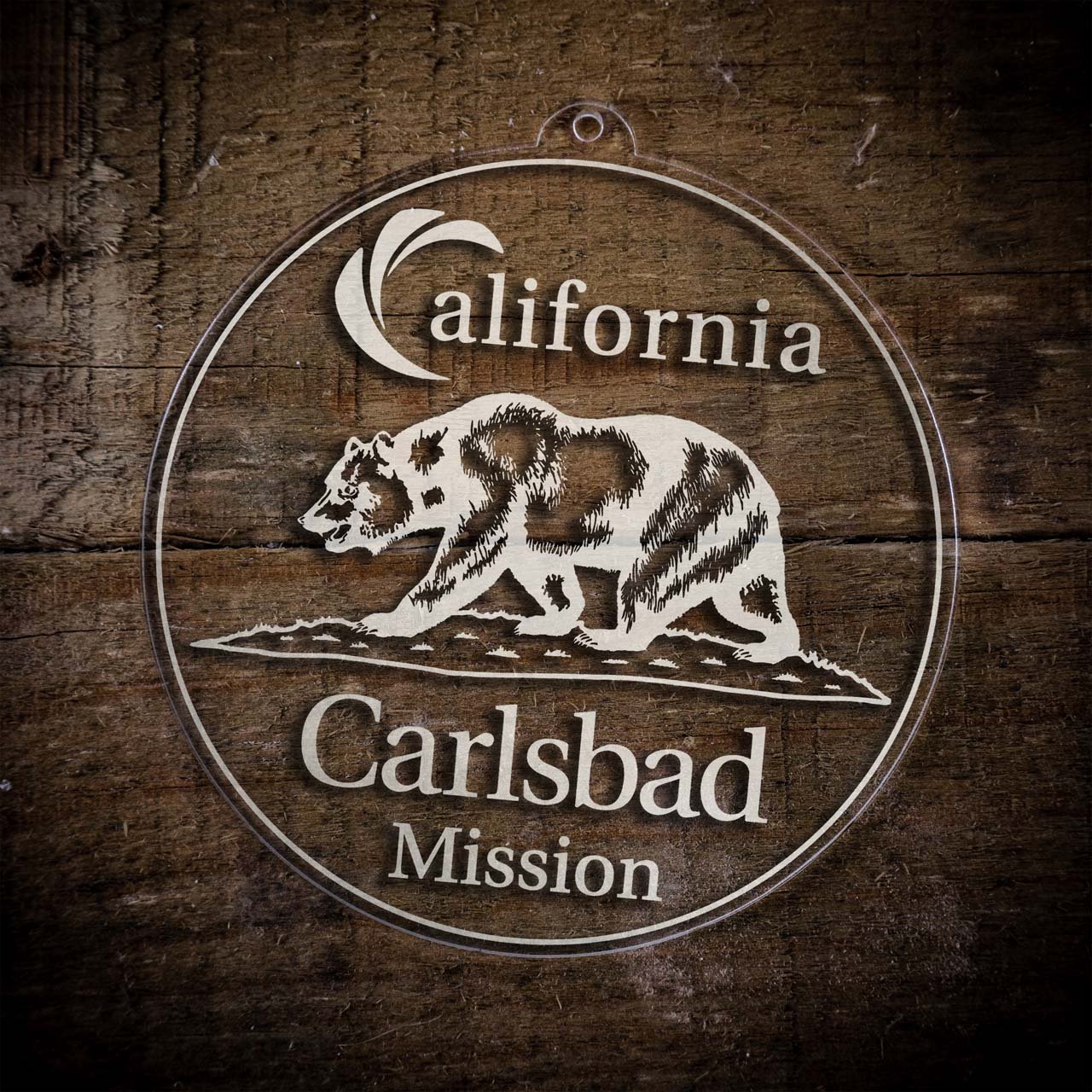 California Carlsbad Mission Christmas Ornament - Latter-Day Saint LDS Missionary Gift - Book of Mormon