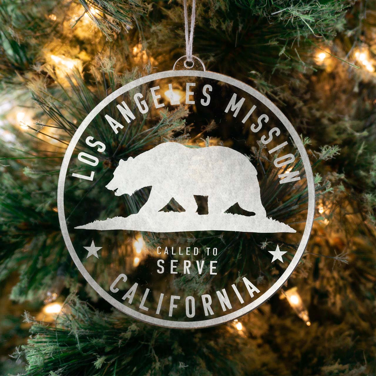 California Los Angeles Mission Christmas Ornament - Latter-Day Saint LDS Missionary Gift - Book of Mormon