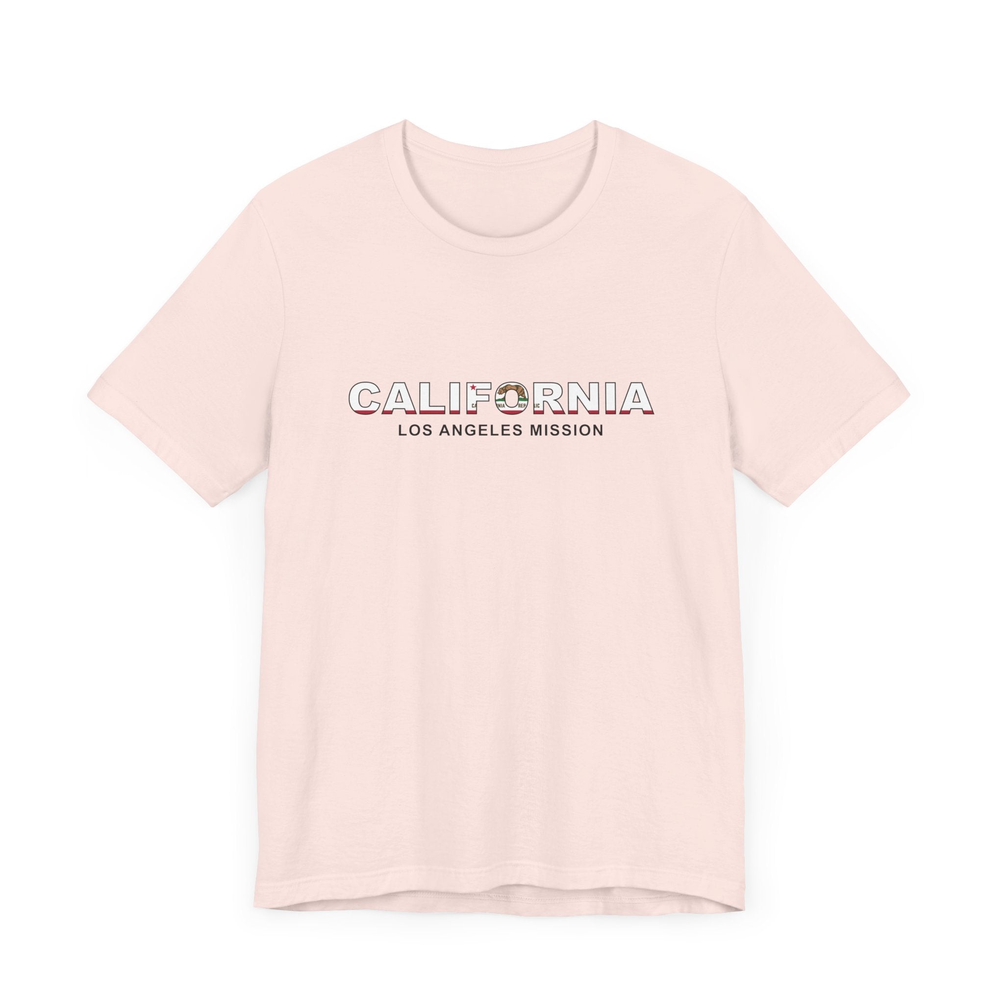 California Los Angeles Mission Flag Title T-shirt - Mission Wishlist - LDS Missionary Gift Store