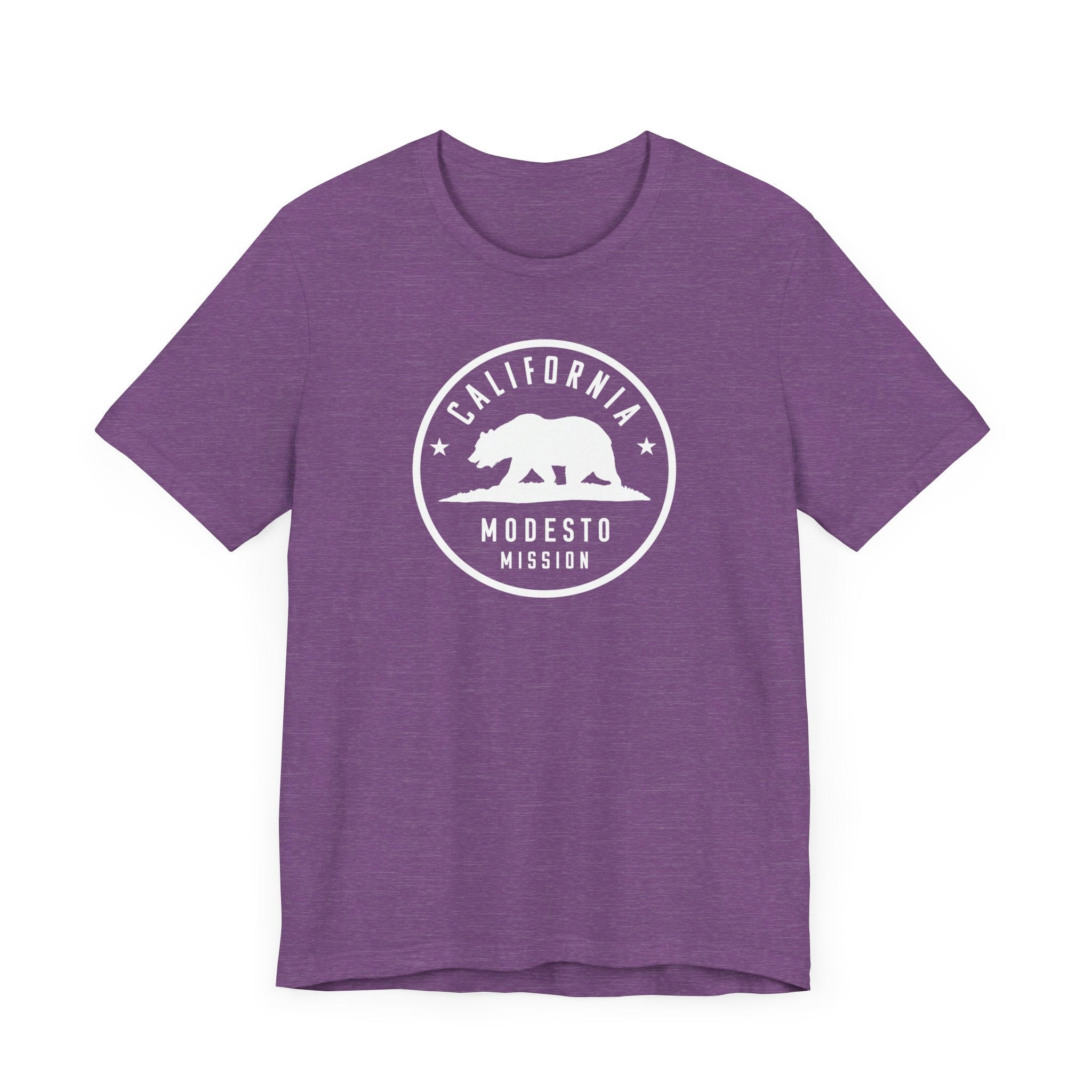 California Modesto Mission Circular Monochrome Logo T-Shirt - Mission Wishlist - LDS Missionary Gift Store