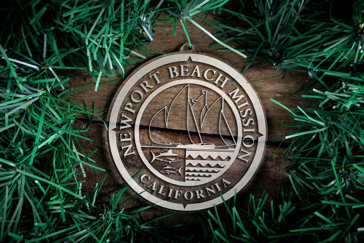 California Newport Beach Mission Christmas Ornament - Latter-Day Saint LDS Missionary Gift - Book of Mormon
