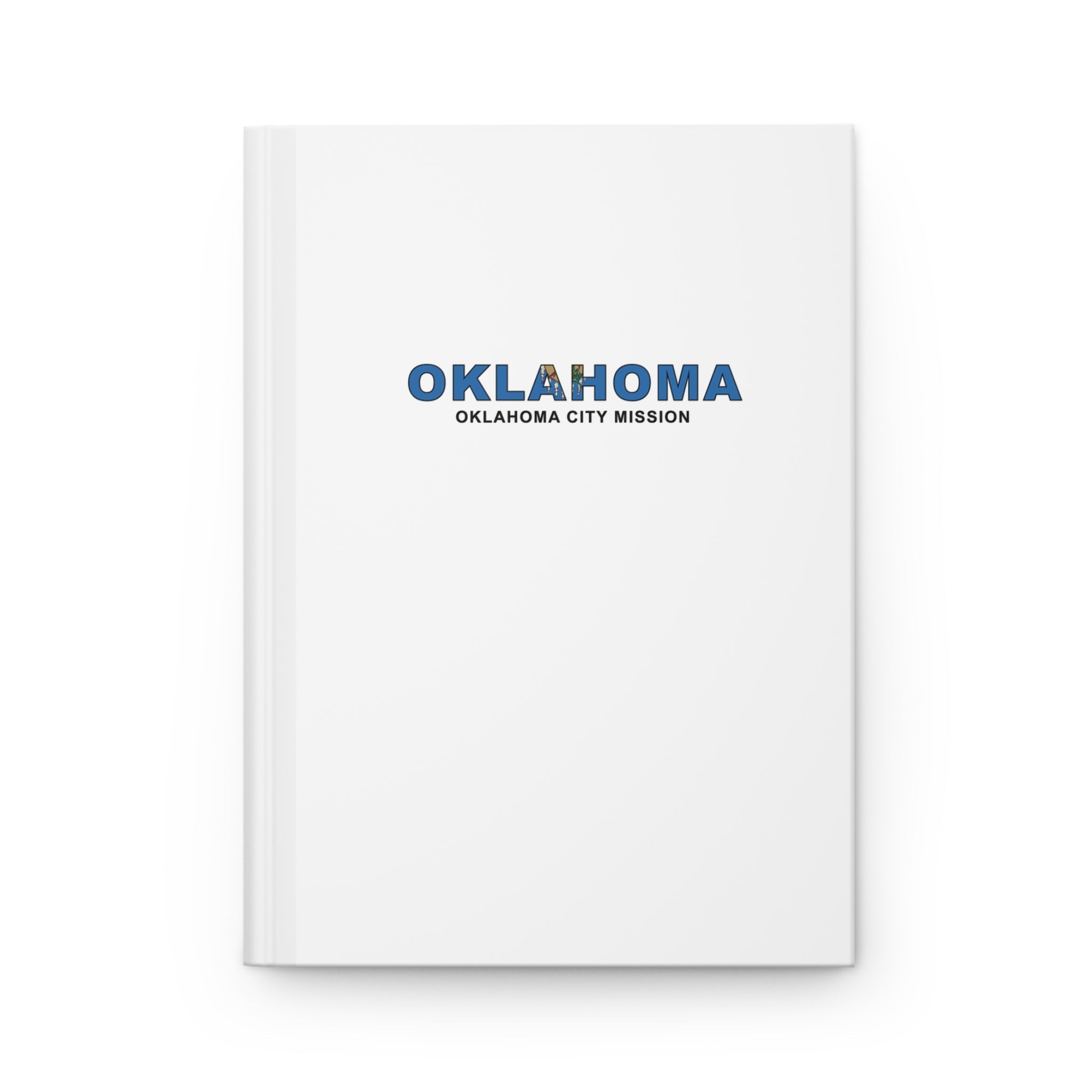 California Oakland/San Francisco Mission Flag Title White Hardcover Journal Matte - Mission Wishlist - LDS Missionary Gift Store