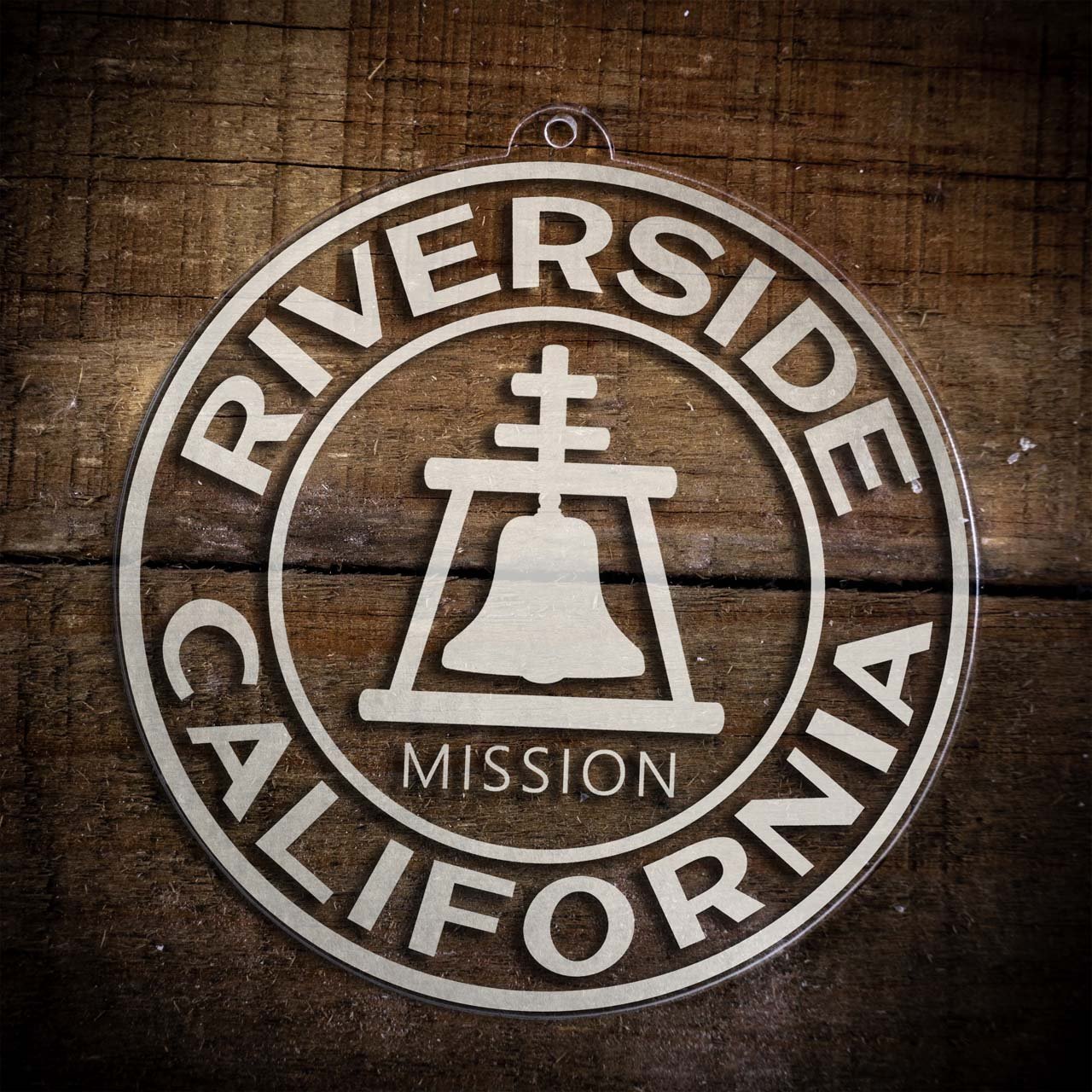 California Riverside Mission Christmas Ornament - Latter-Day Saint LDS Missionary Gift - Book of Mormon