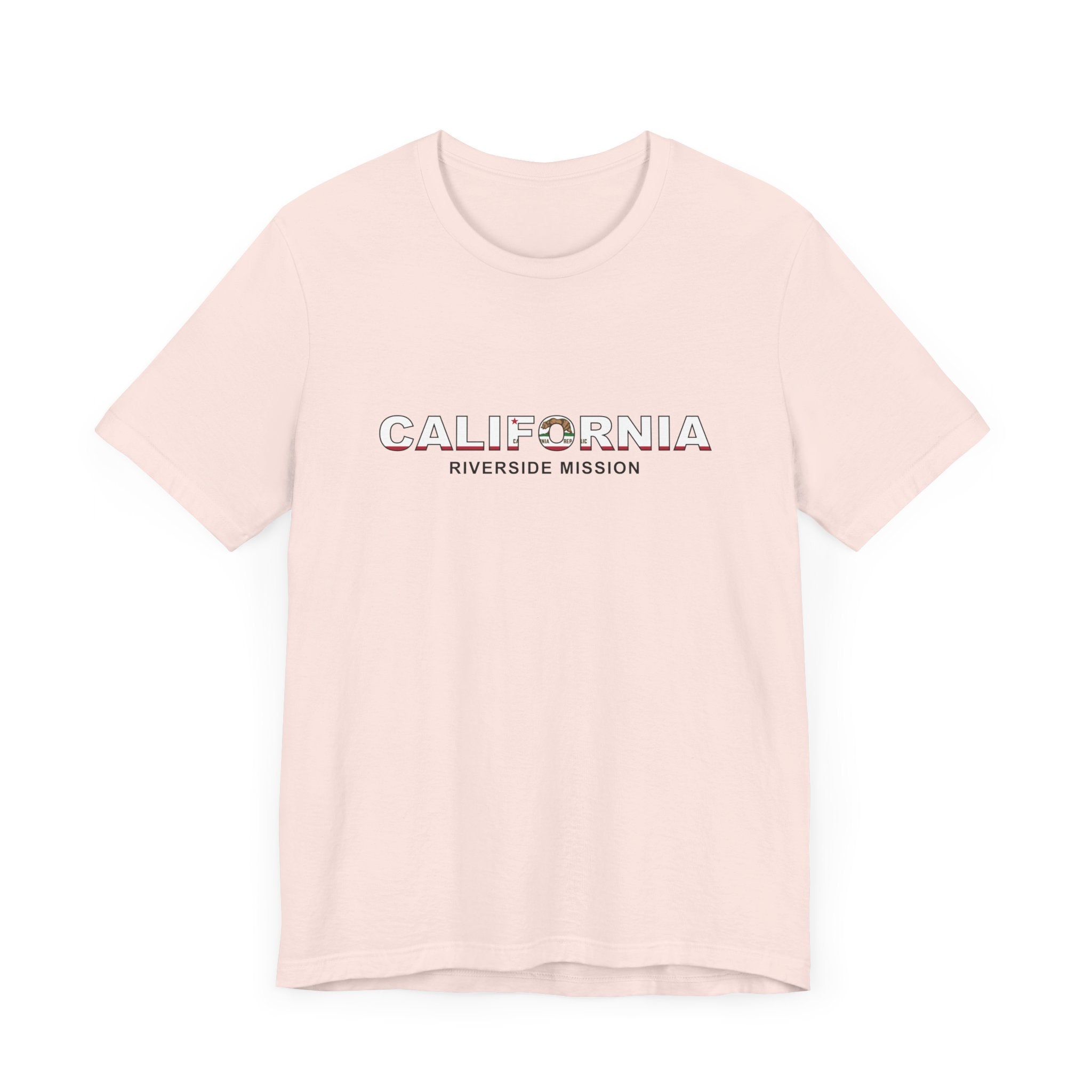 California Riverside Mission Flag Title T-shirt - Mission Wishlist - LDS Missionary Gift Store