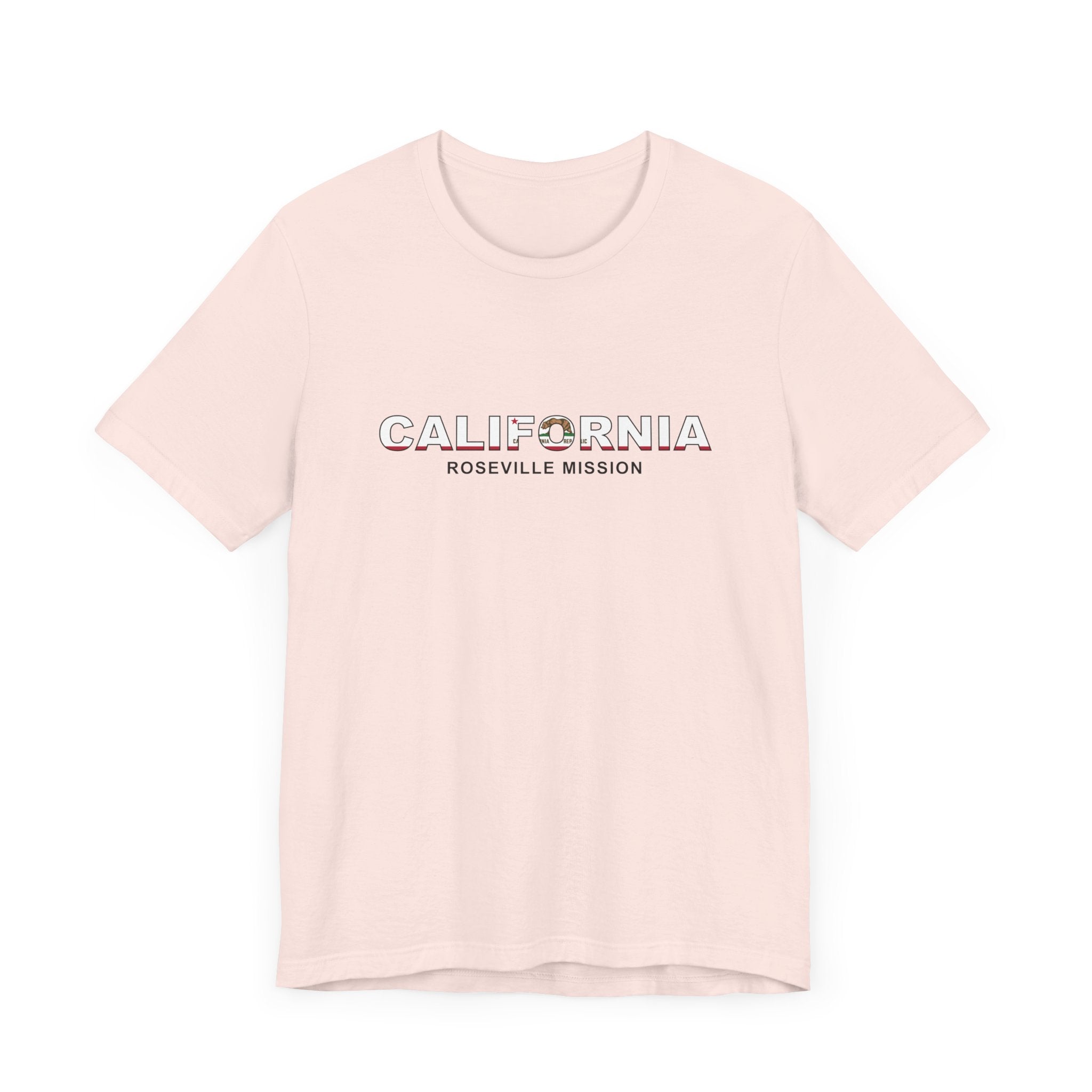 California Roseville Mission Flag Title T-shirt - Mission Wishlist - LDS Missionary Gift Store