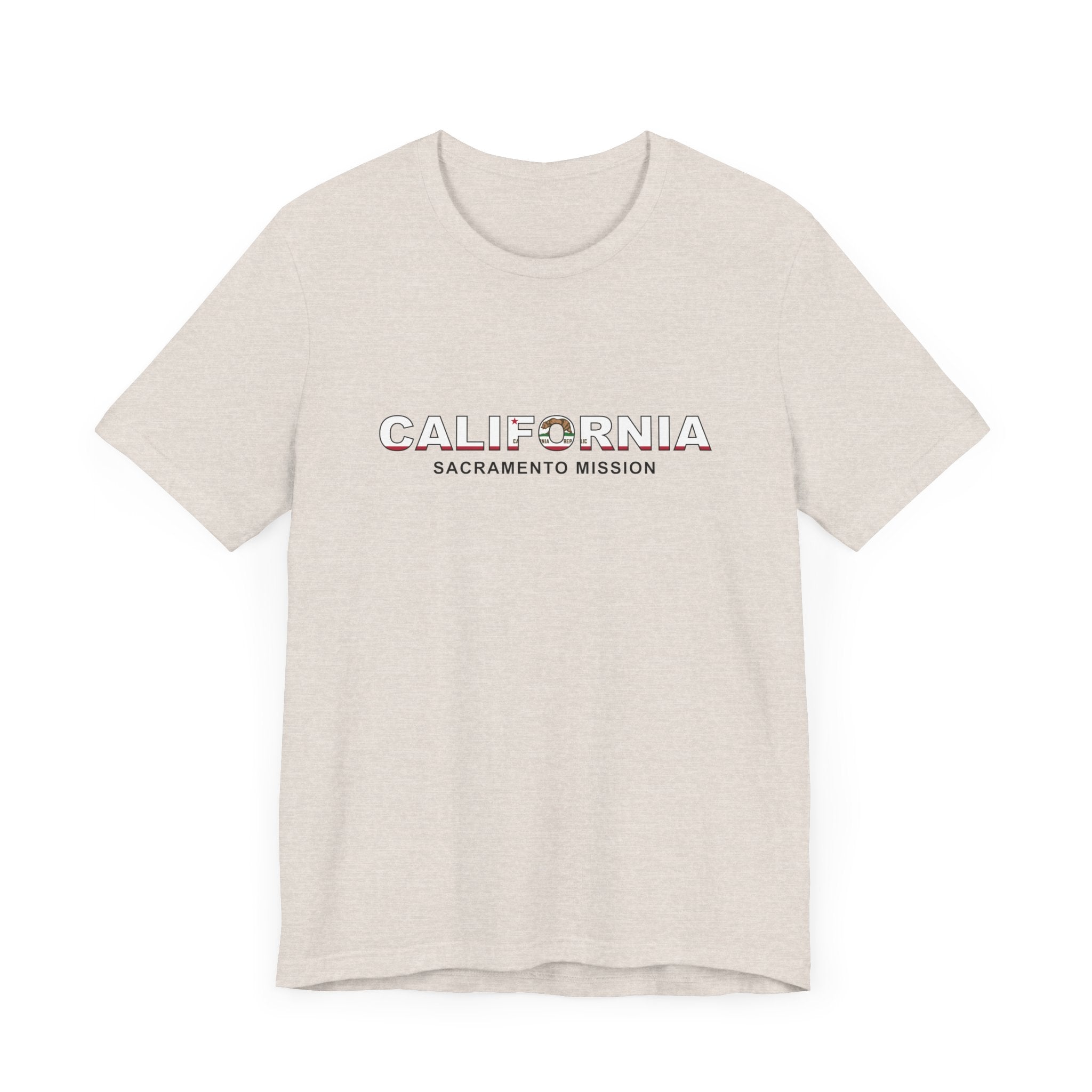 California Sacramento Mission Flag Title T-shirt - Mission Wishlist - LDS Missionary Gift Store