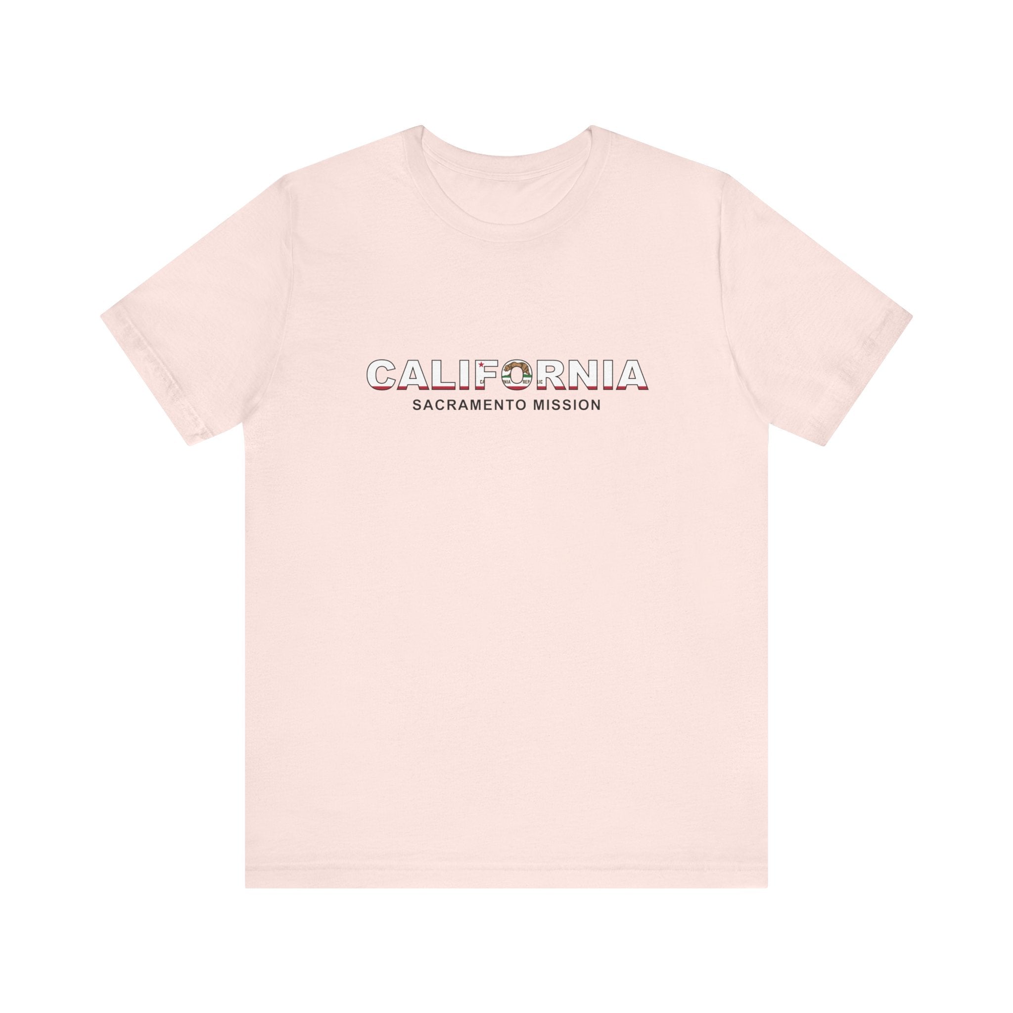 California Sacramento Mission Flag Title T-shirt - Mission Wishlist - LDS Missionary Gift Store