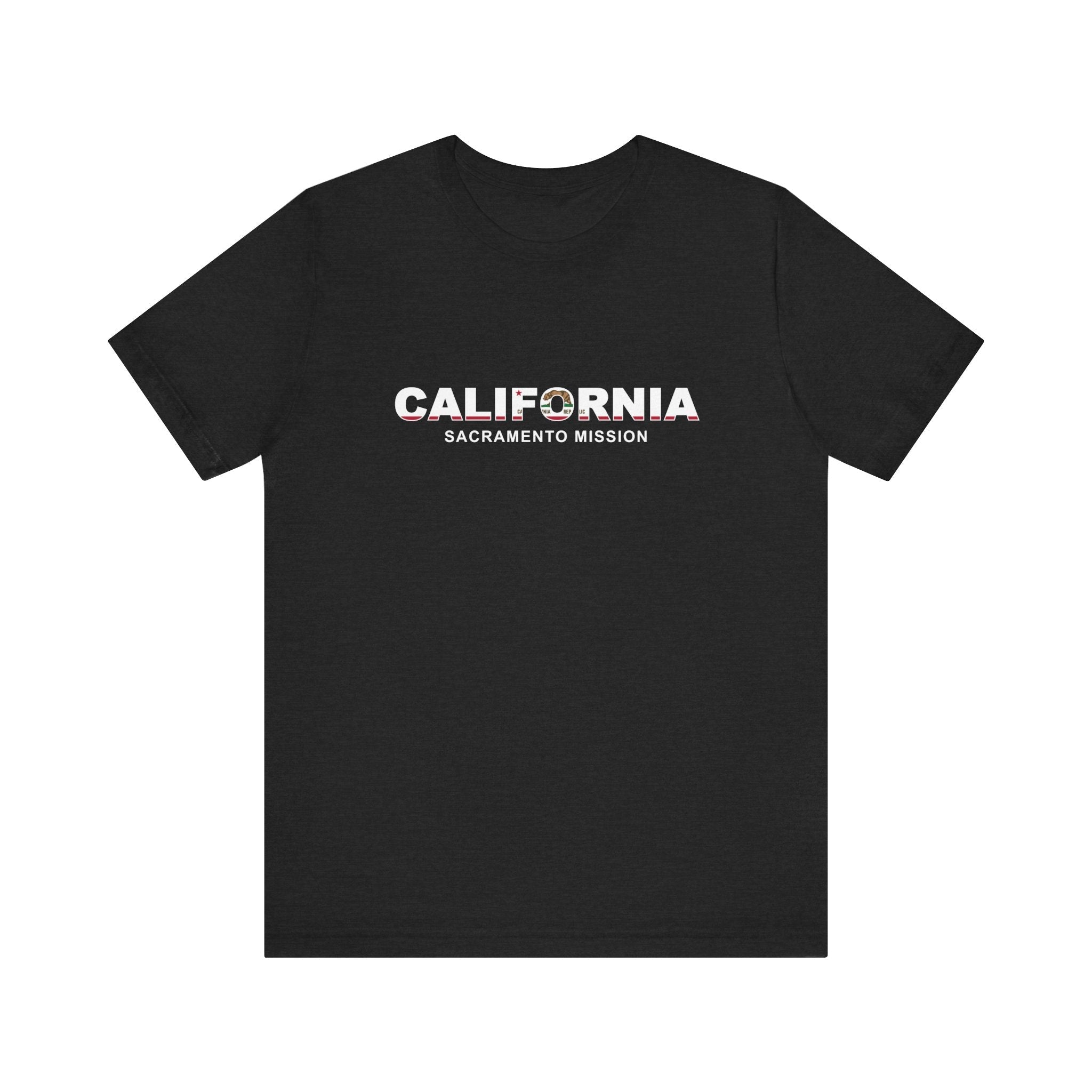 California Sacramento Mission Flag Title T-shirt - Mission Wishlist - LDS Missionary Gift Store