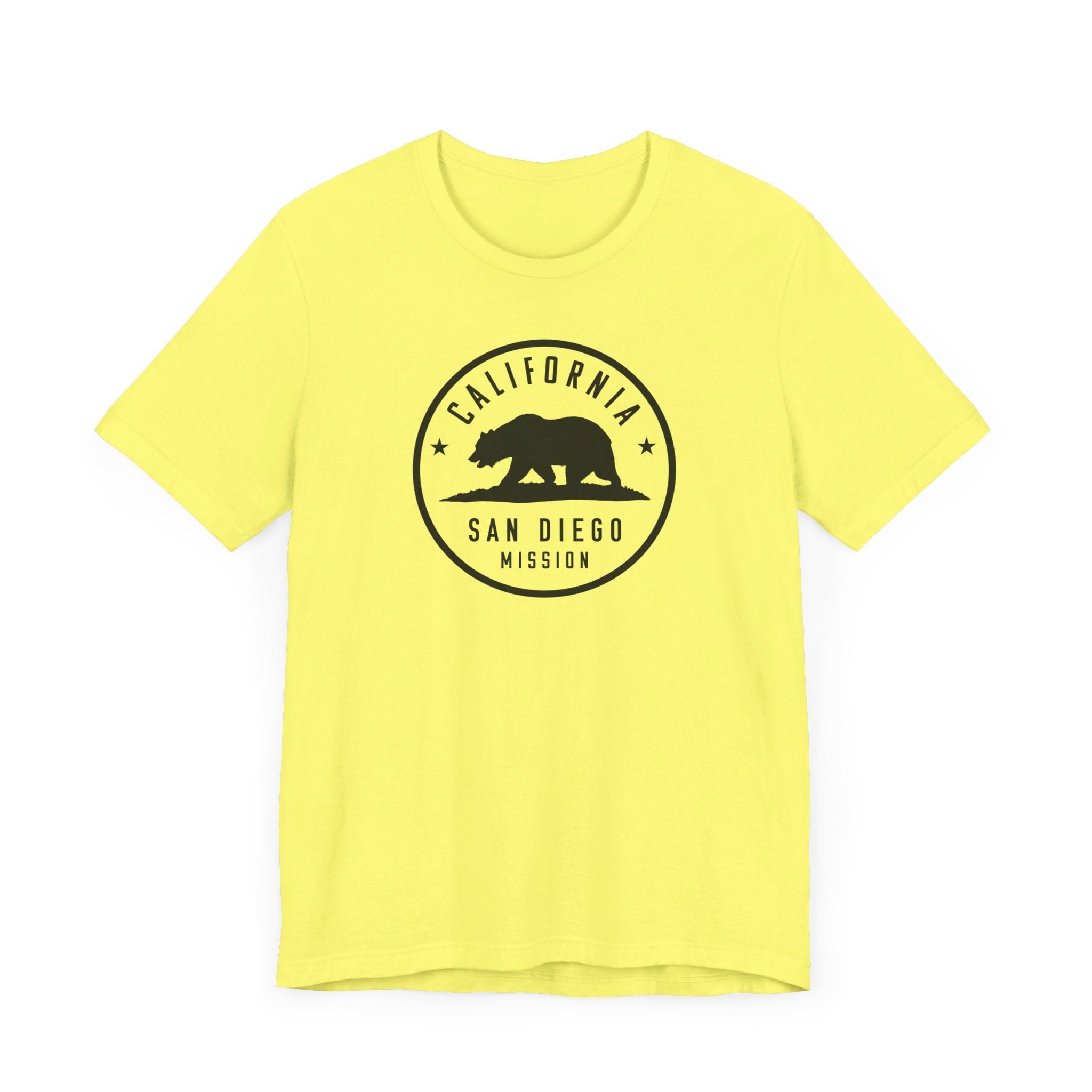 California San Diego Mission Circular Monochrome Logo T-Shirt - Mission Wishlist - LDS Missionary Gift Store